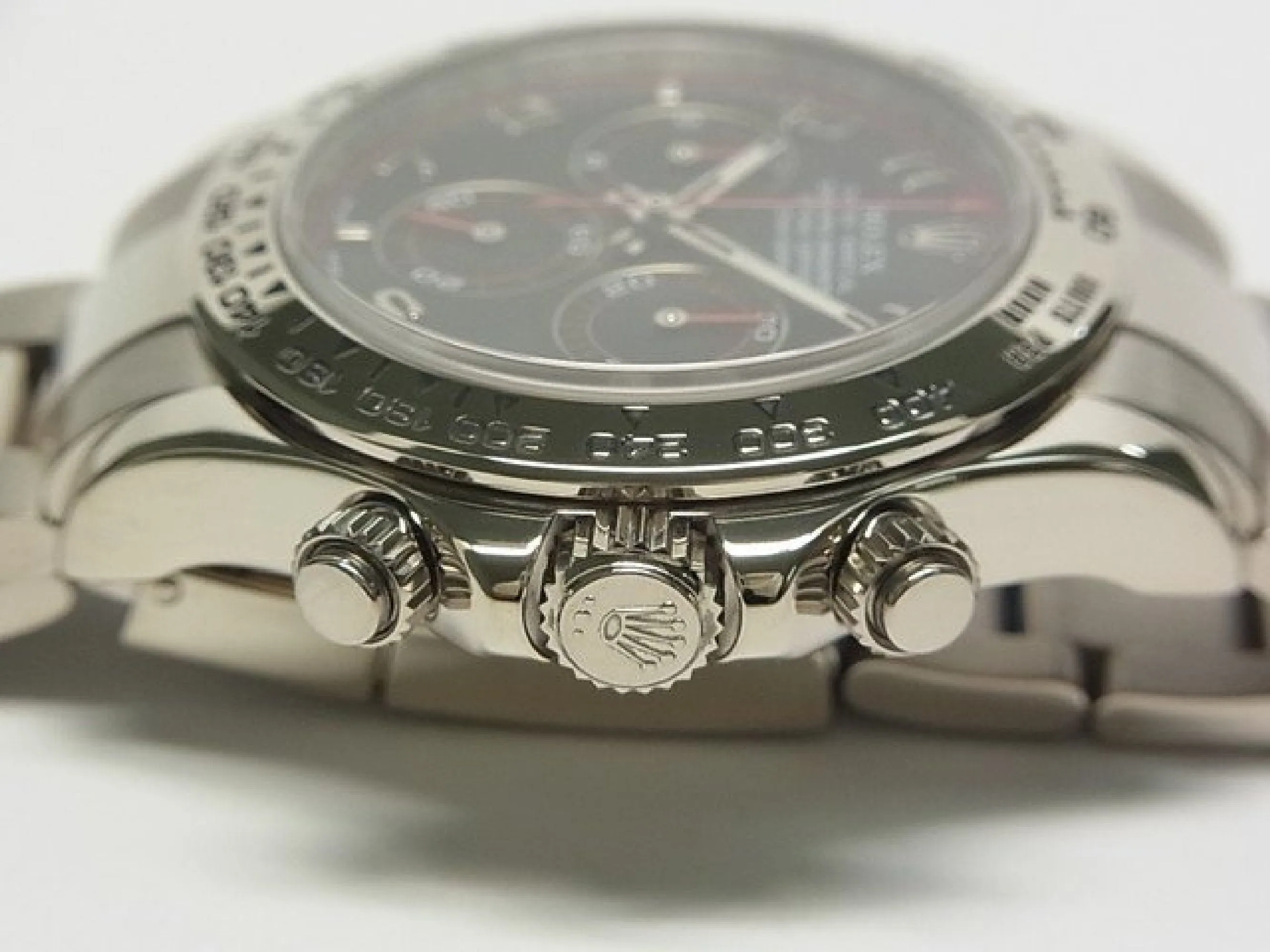 ROLEX Daytona 18KWG blackAR 116509 D series Mens 181936466