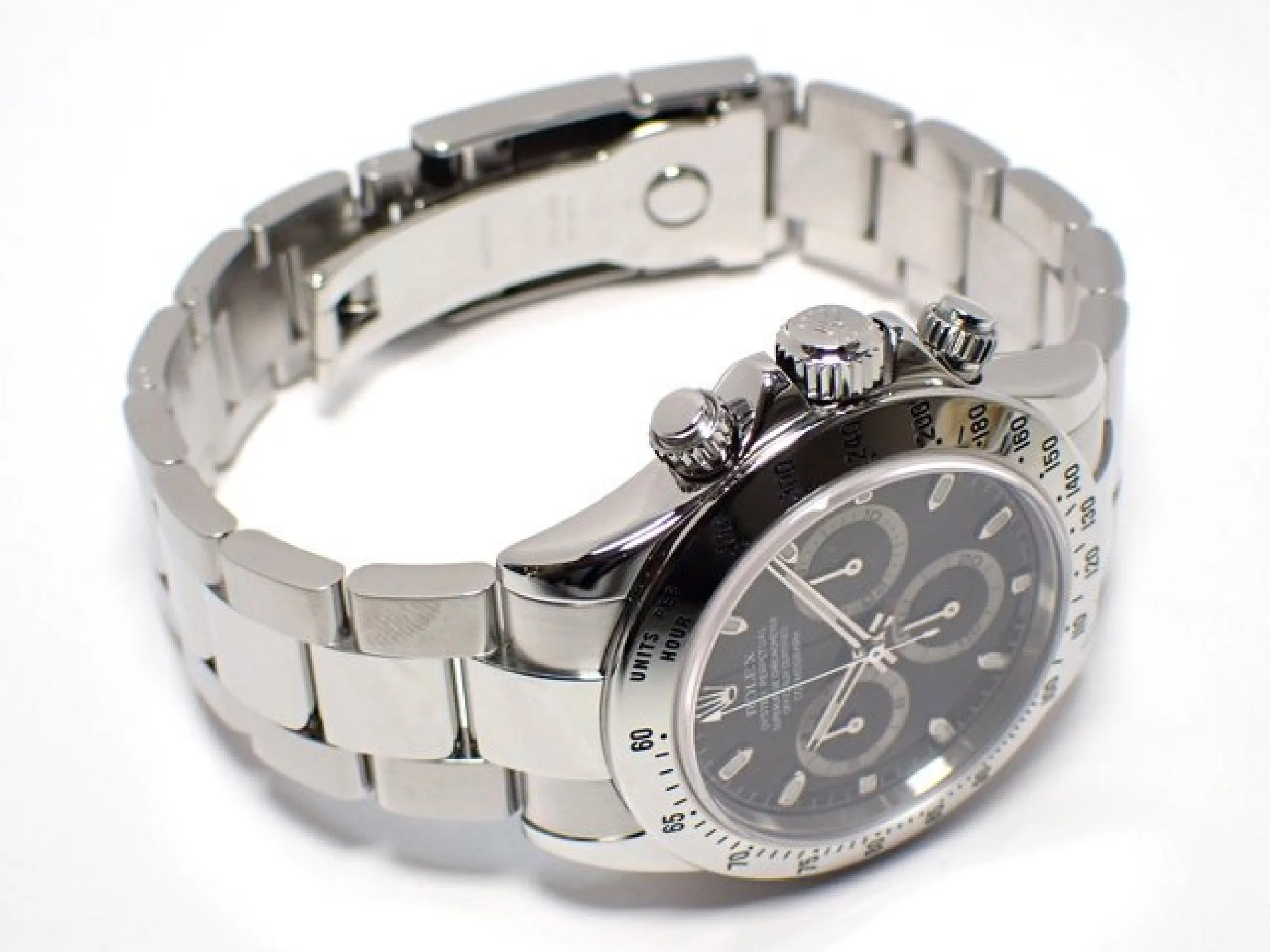 ROLEX Daytona black Dial 116520 '06 D series Mens 184725725