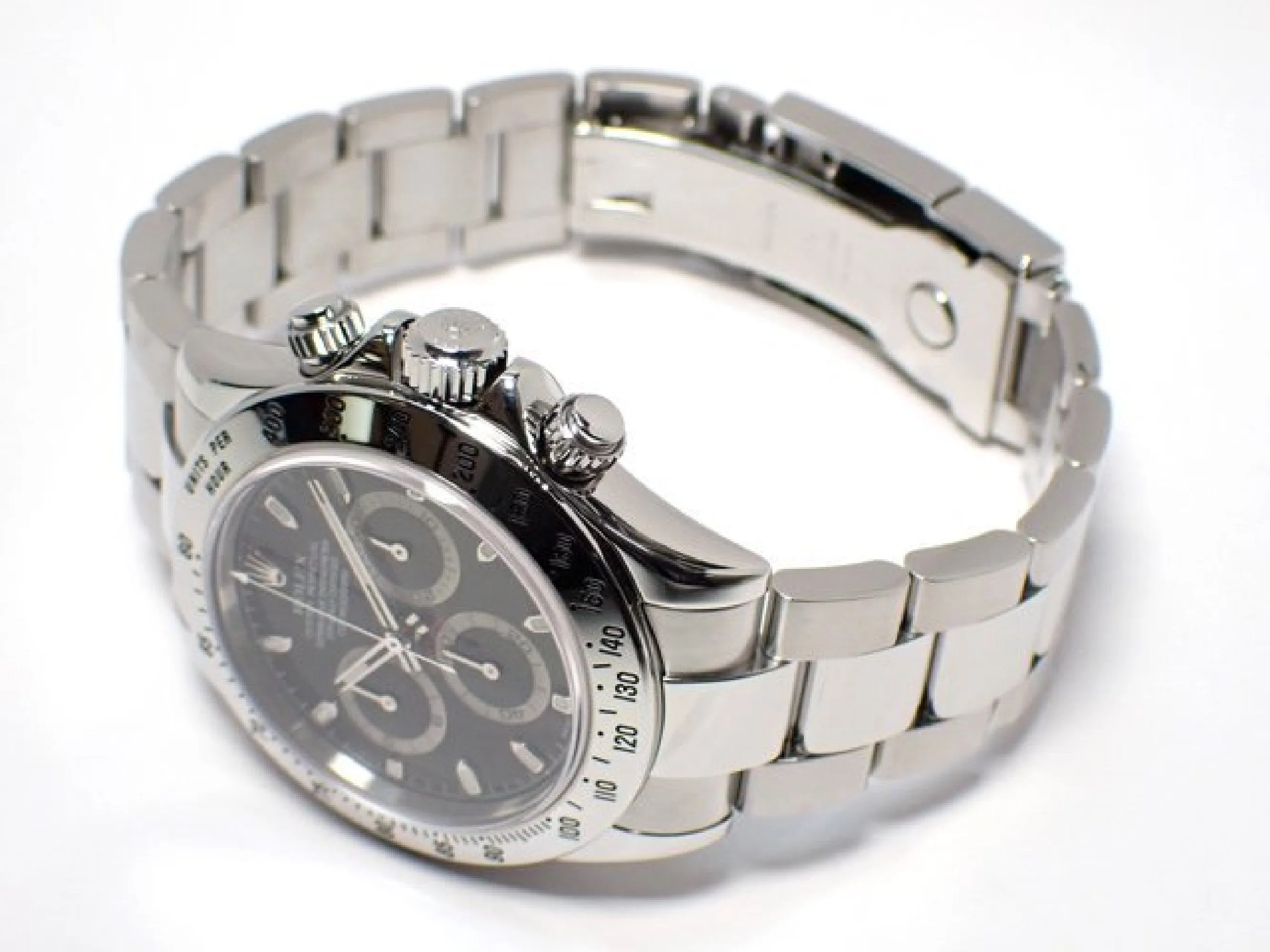 ROLEX Daytona black Dial 116520 '06 D series Mens 184725725