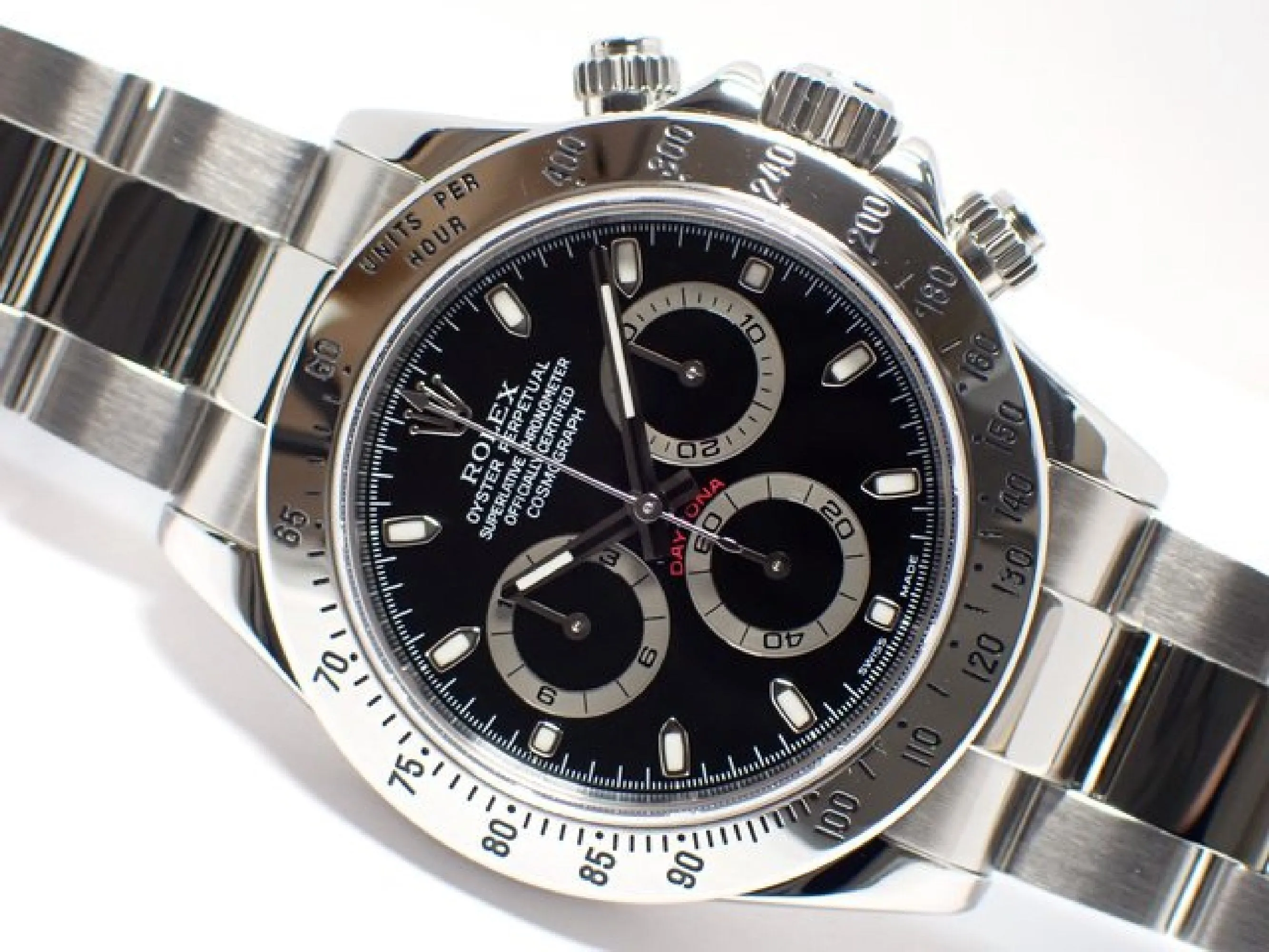 ROLEX Daytona black Dial 116520 '06 D series Mens 184725725