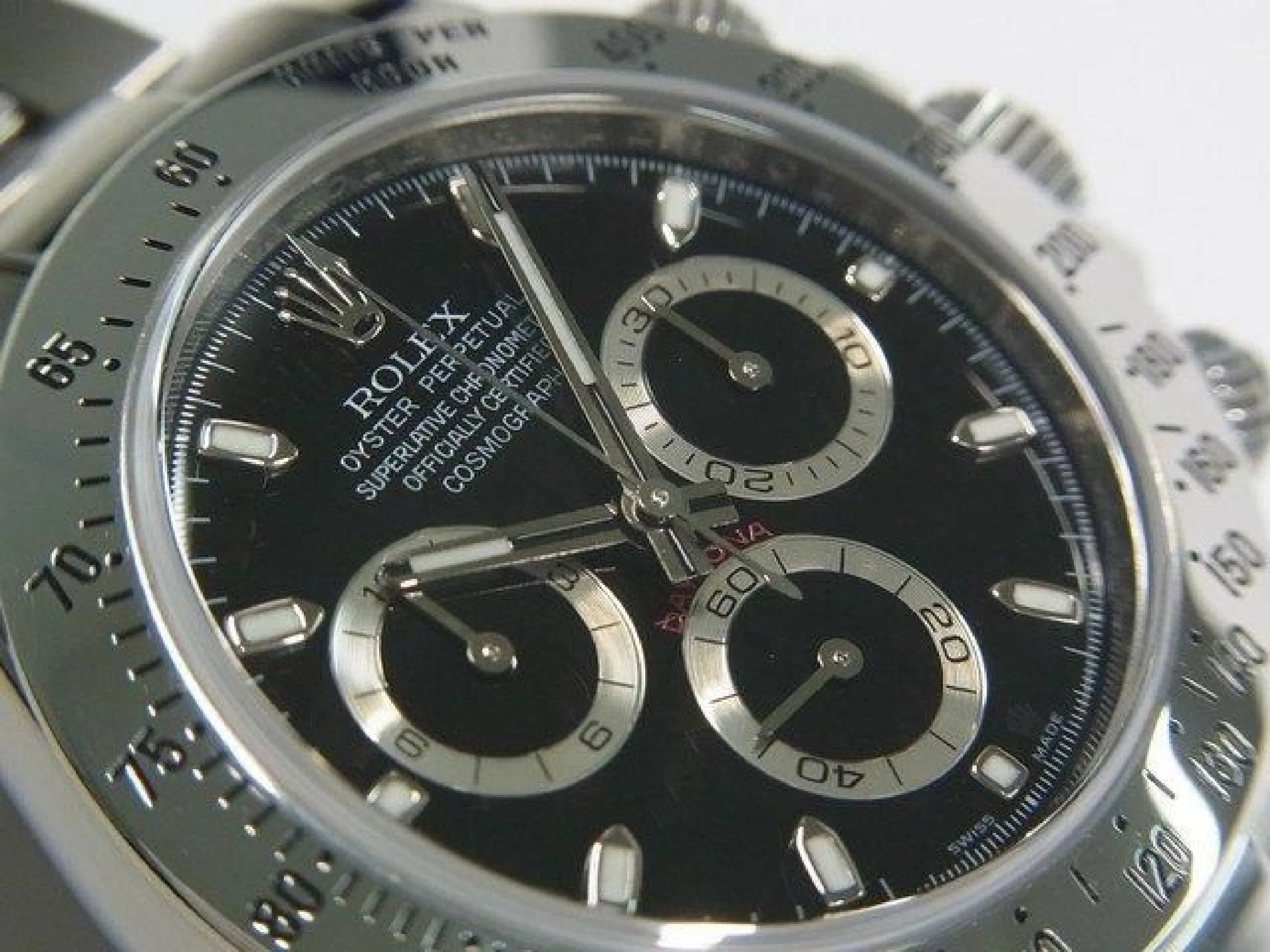 ROLEX Daytona black Dial 116520 V series Genuine goods Mens 183808042