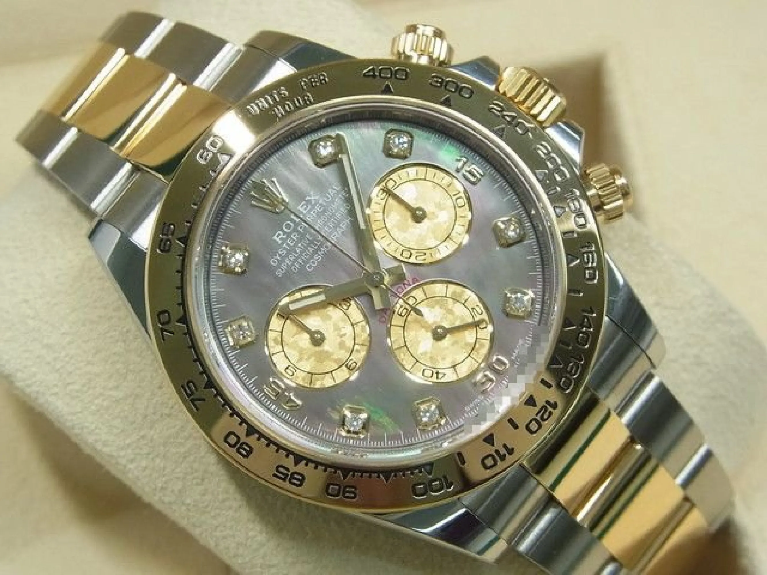 ROLEX Daytona SS xYG combination black Shell Dial 116503NG Mens 184053175