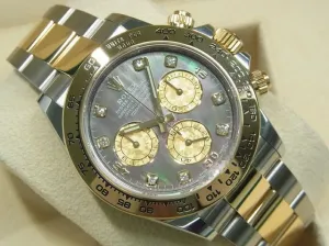 ROLEX Daytona SS xYG combination black Shell Dial 116503NG Mens 184053175