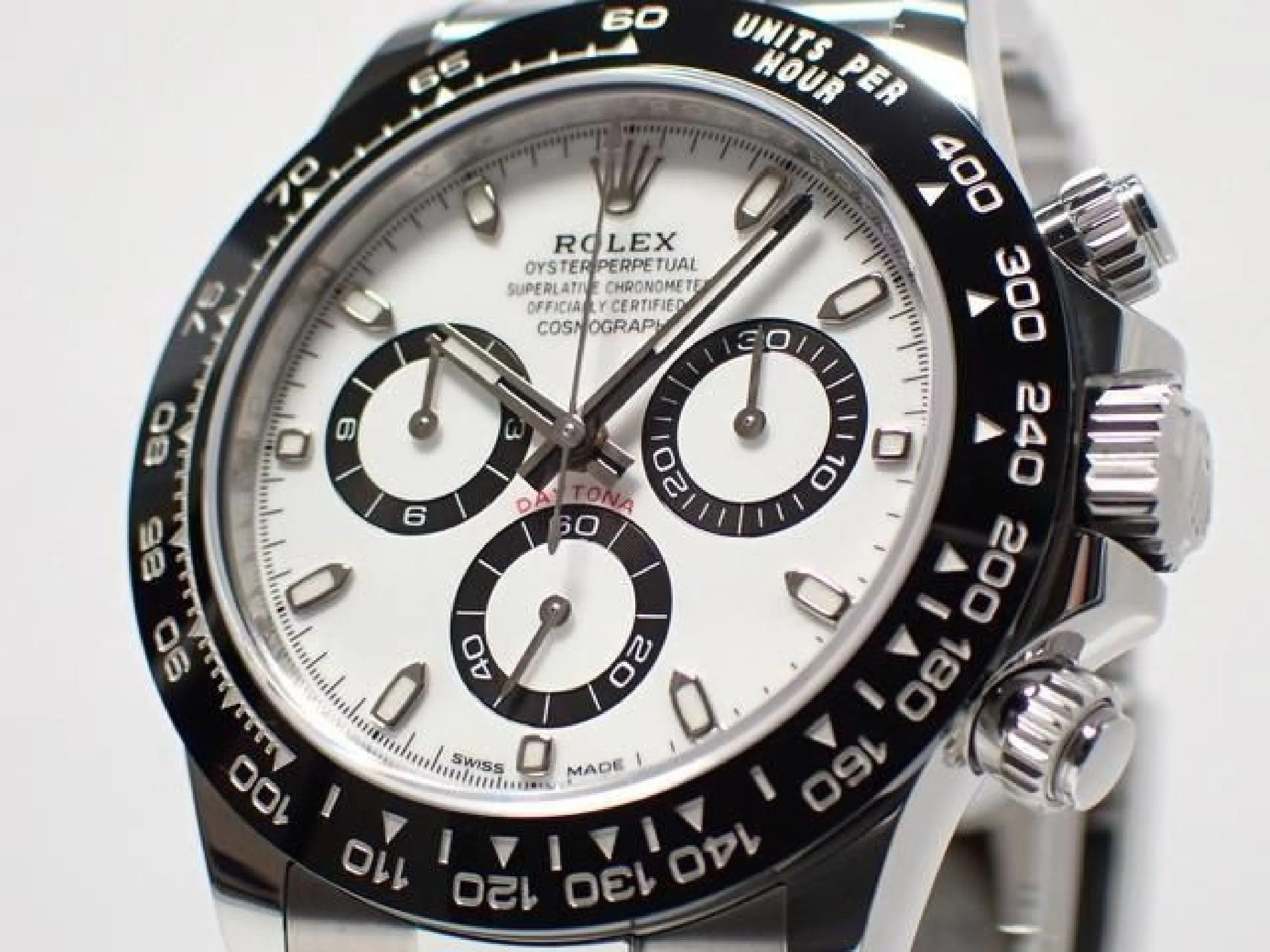ROLEX Daytona white Dial 116500LN '21 Mens 185213571
