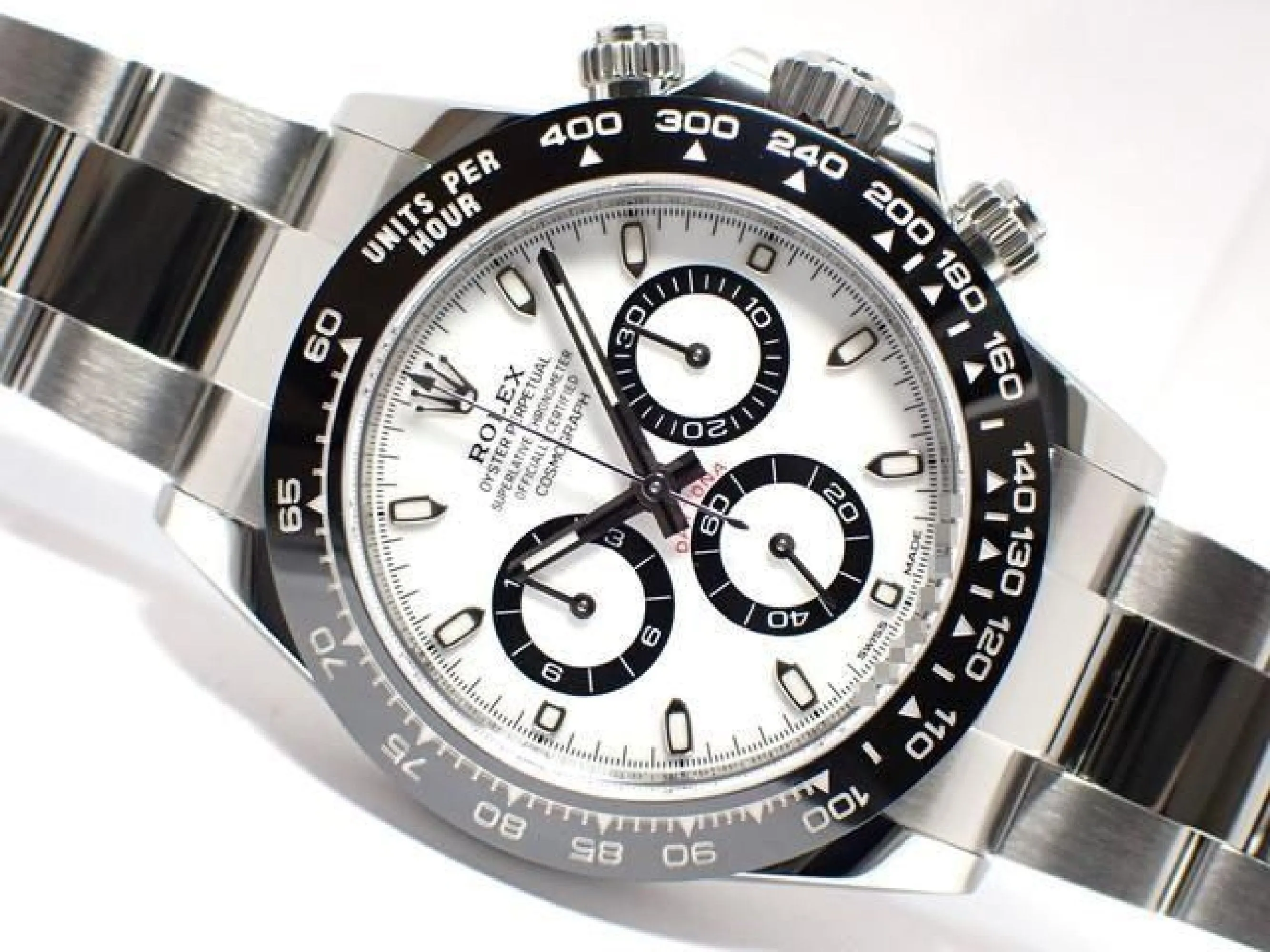 ROLEX Daytona white Dial 116500LN '21 Mens 185213571