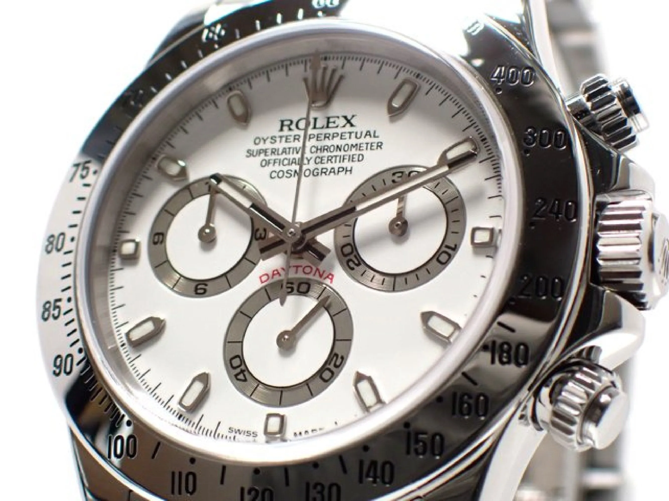 ROLEX Daytona white Dial 116520 '06 D series Genuine goods Mens 182465727