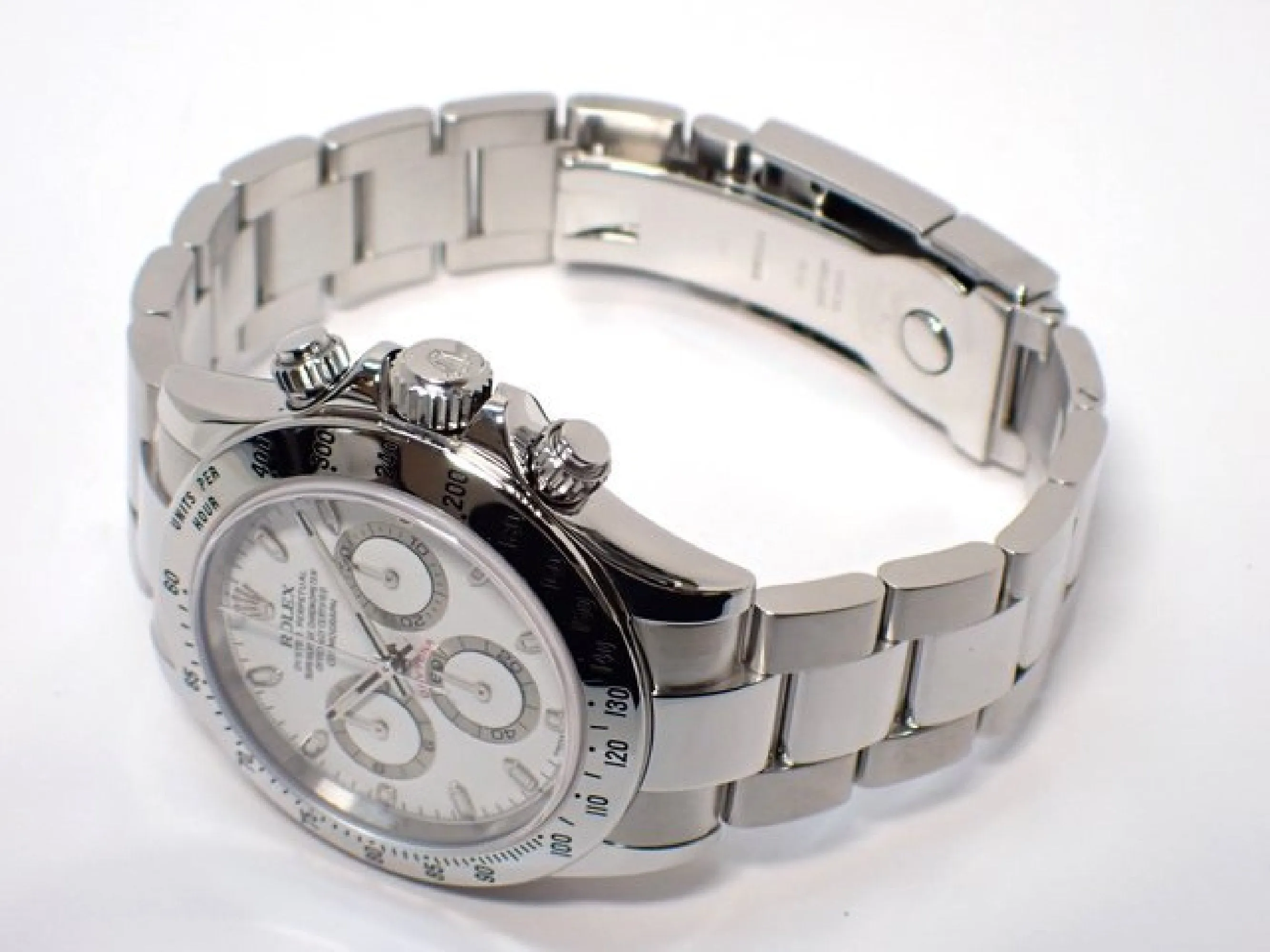 ROLEX Daytona white Dial 116520 '06 D series Genuine goods Mens 182465727