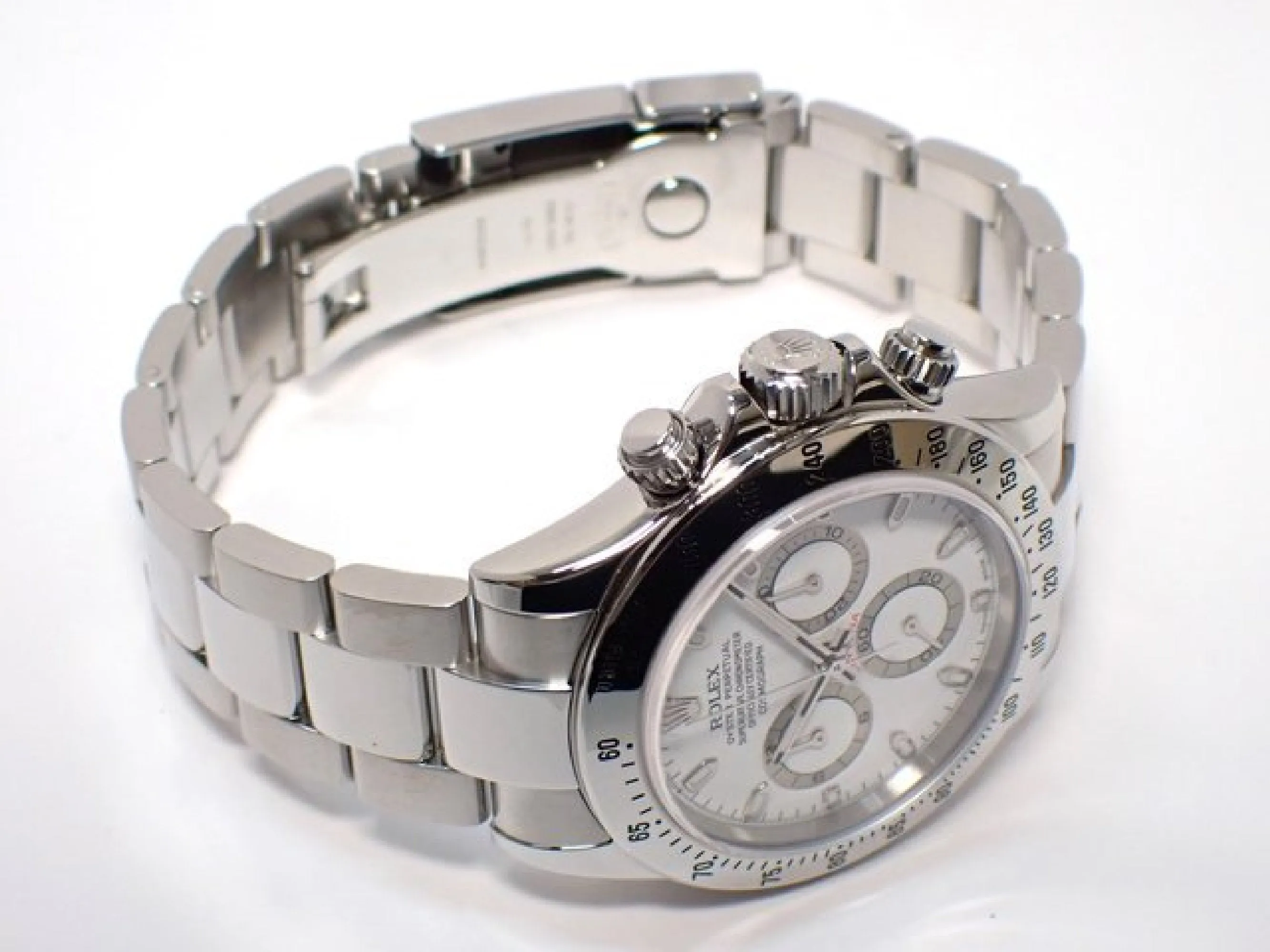 ROLEX Daytona white Dial 116520 '06 D series Genuine goods Mens 182465727