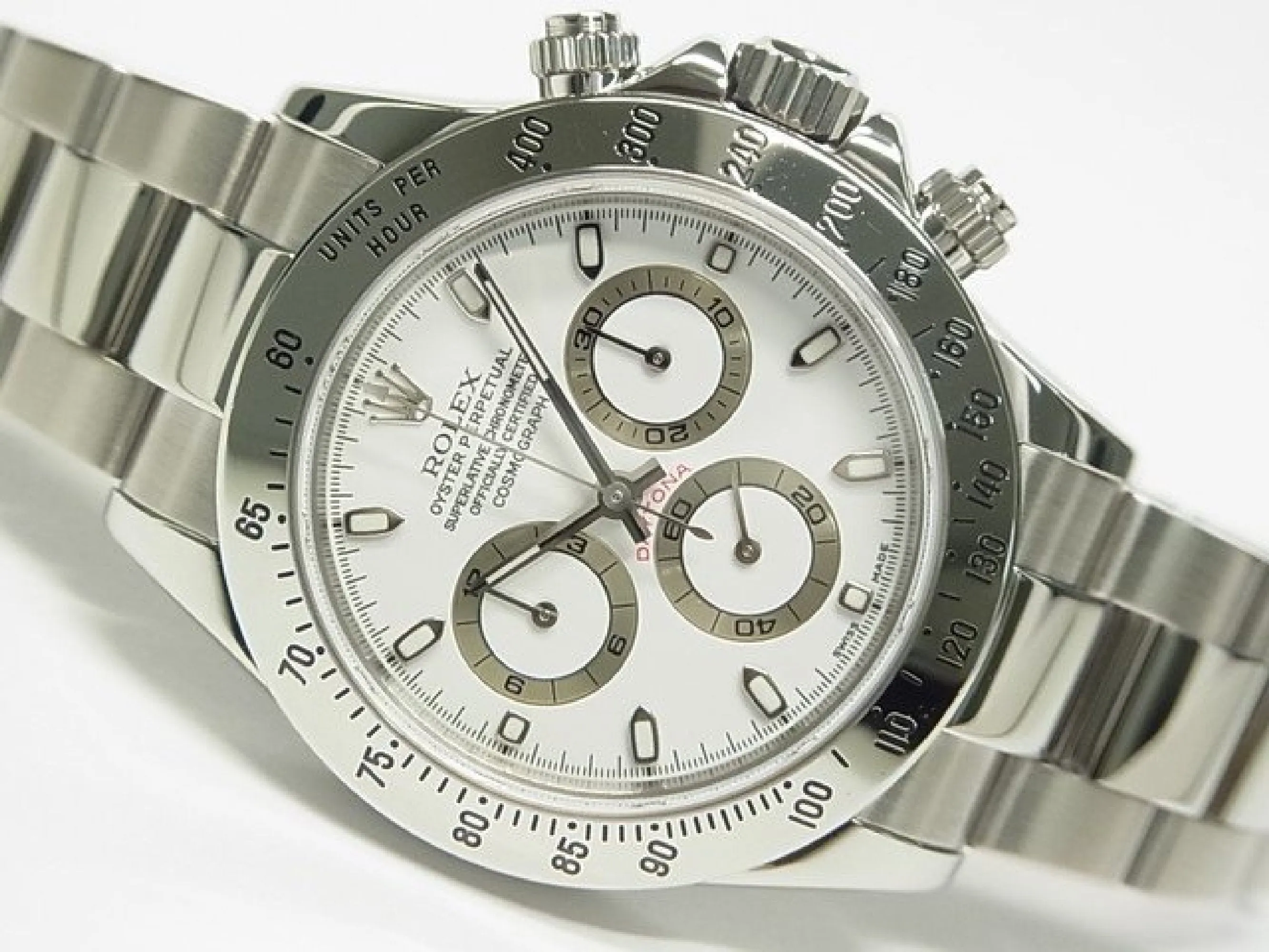 ROLEX Daytona white Dial 116520 F series Mens 182514146