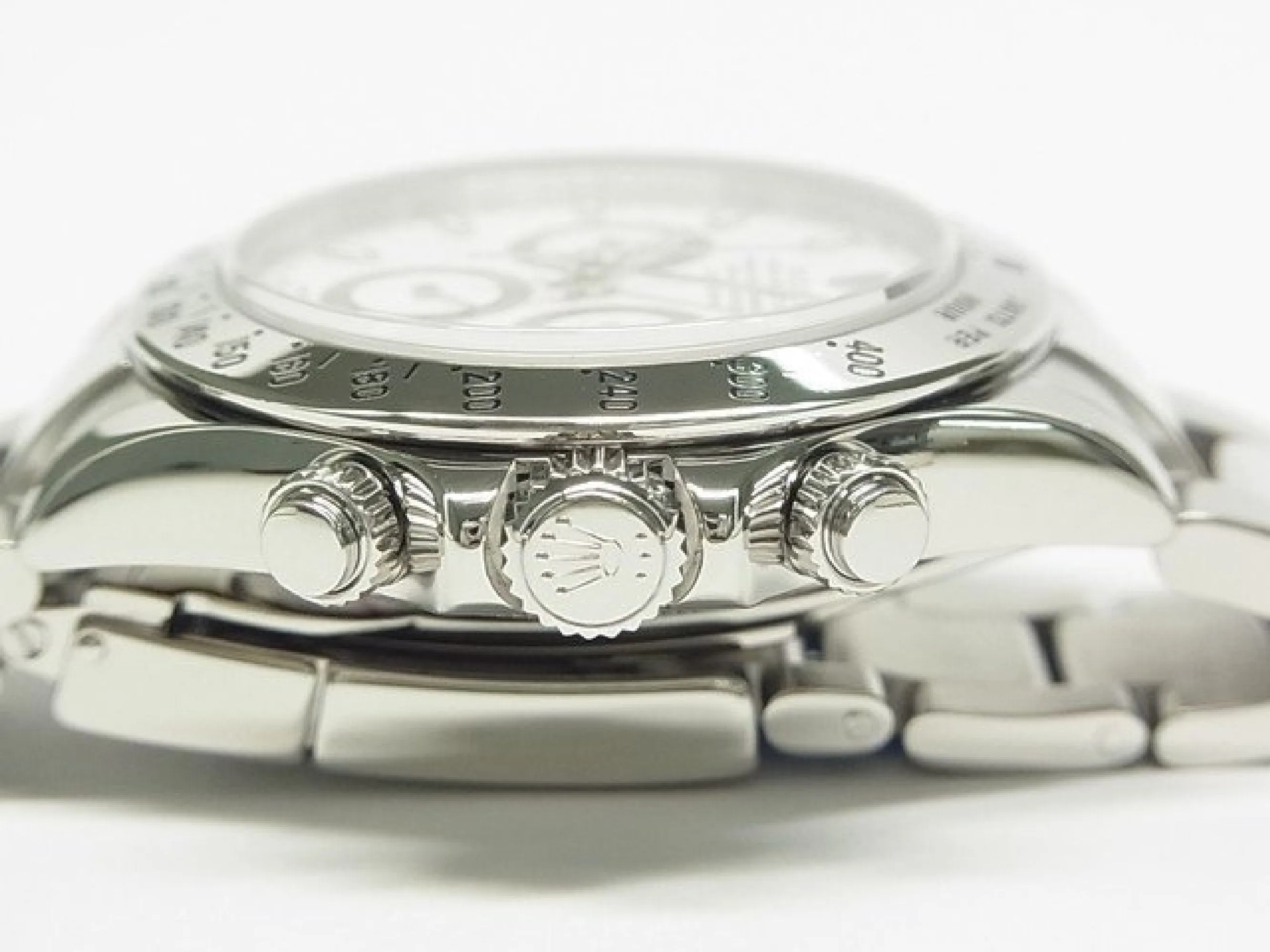ROLEX Daytona white Dial 116520 F series Mens 182514146