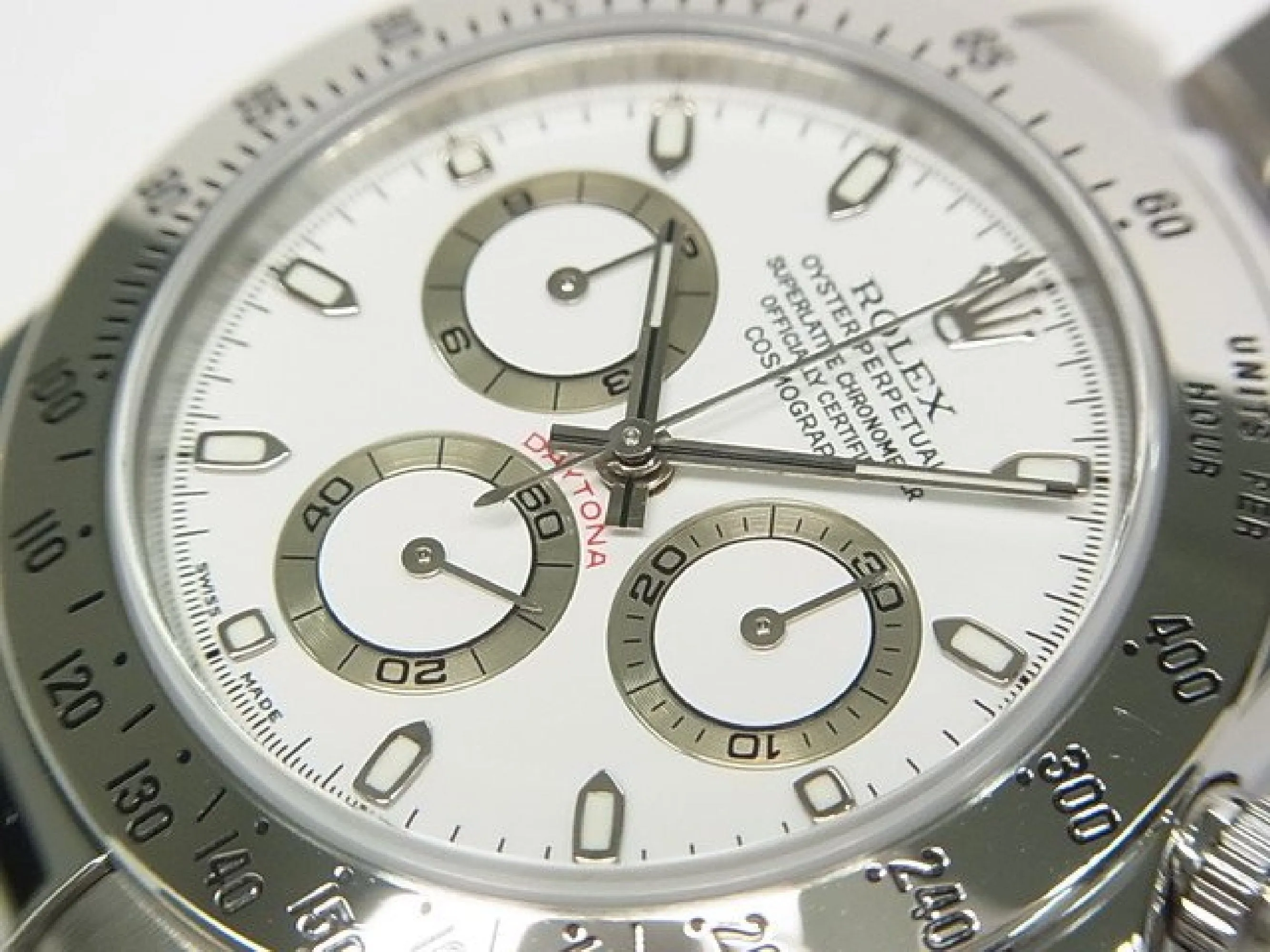 ROLEX Daytona white Dial 116520 F series Mens 182514146