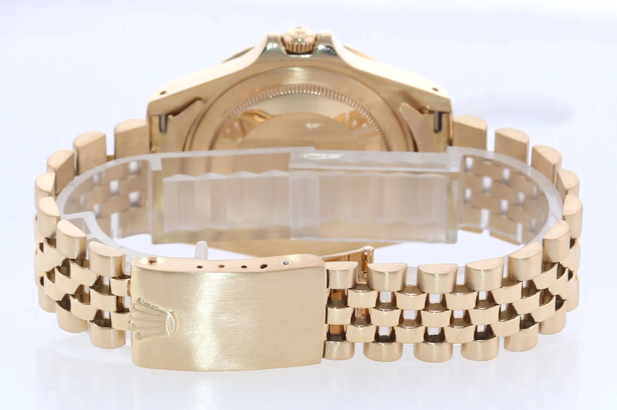 Rolex GMT-Master 1675 Jubilee 18k Yellow Gold Nipple Root Beer Watch Box