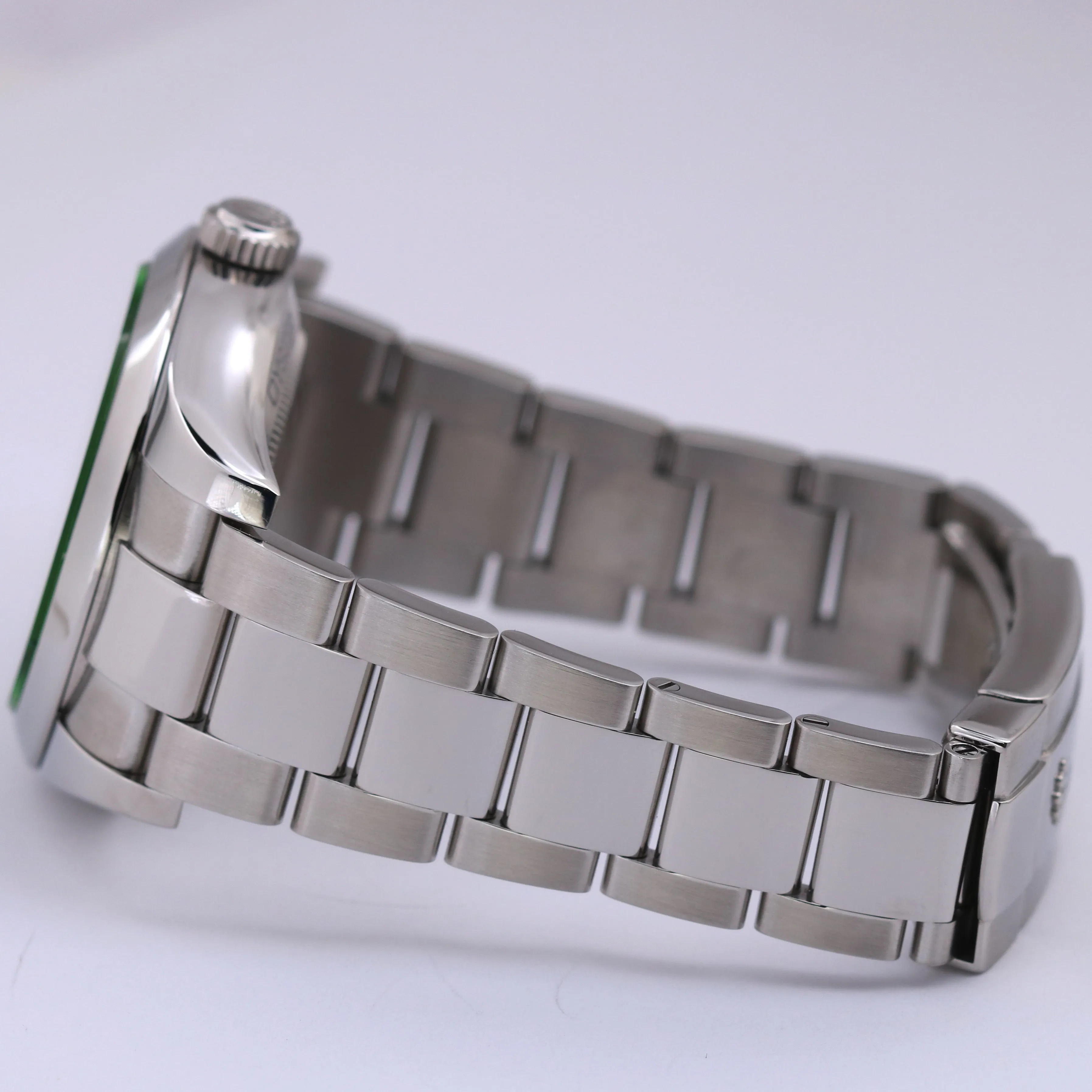 Rolex Milgauss Stainless Steel BLACK Green 40mm Oyster 116400GV Watch