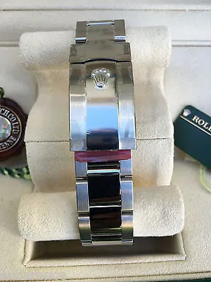 ROLEX NEW DATEJUST BLUE CUSTOM DIAMOND DIAL DIAMONDS BEZEL MODEL 116200