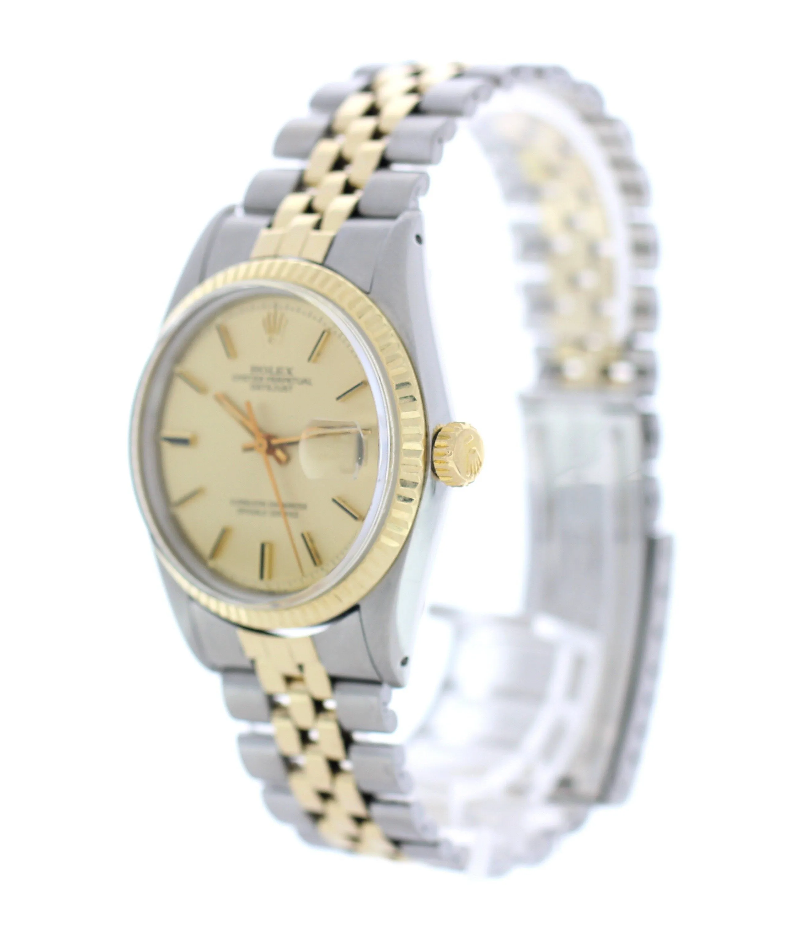 Rolex Oyster Perpetual Datejust 14K YG & SS 1601