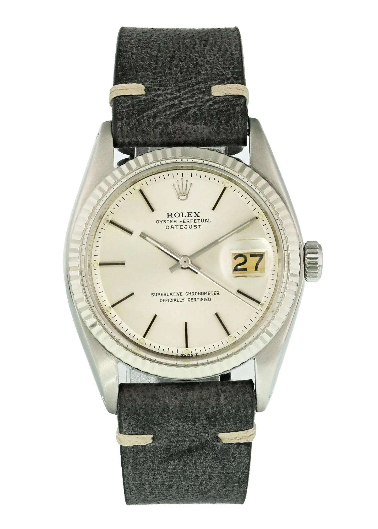 Rolex Oyster Perpetual Datejust 1601 Mens Watch
