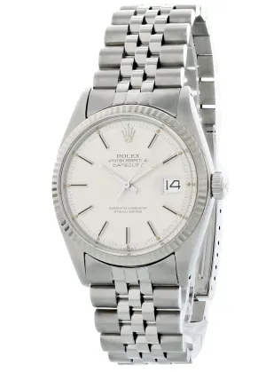 Rolex Oyster Perpetual Datejust 1601 Mens Watch