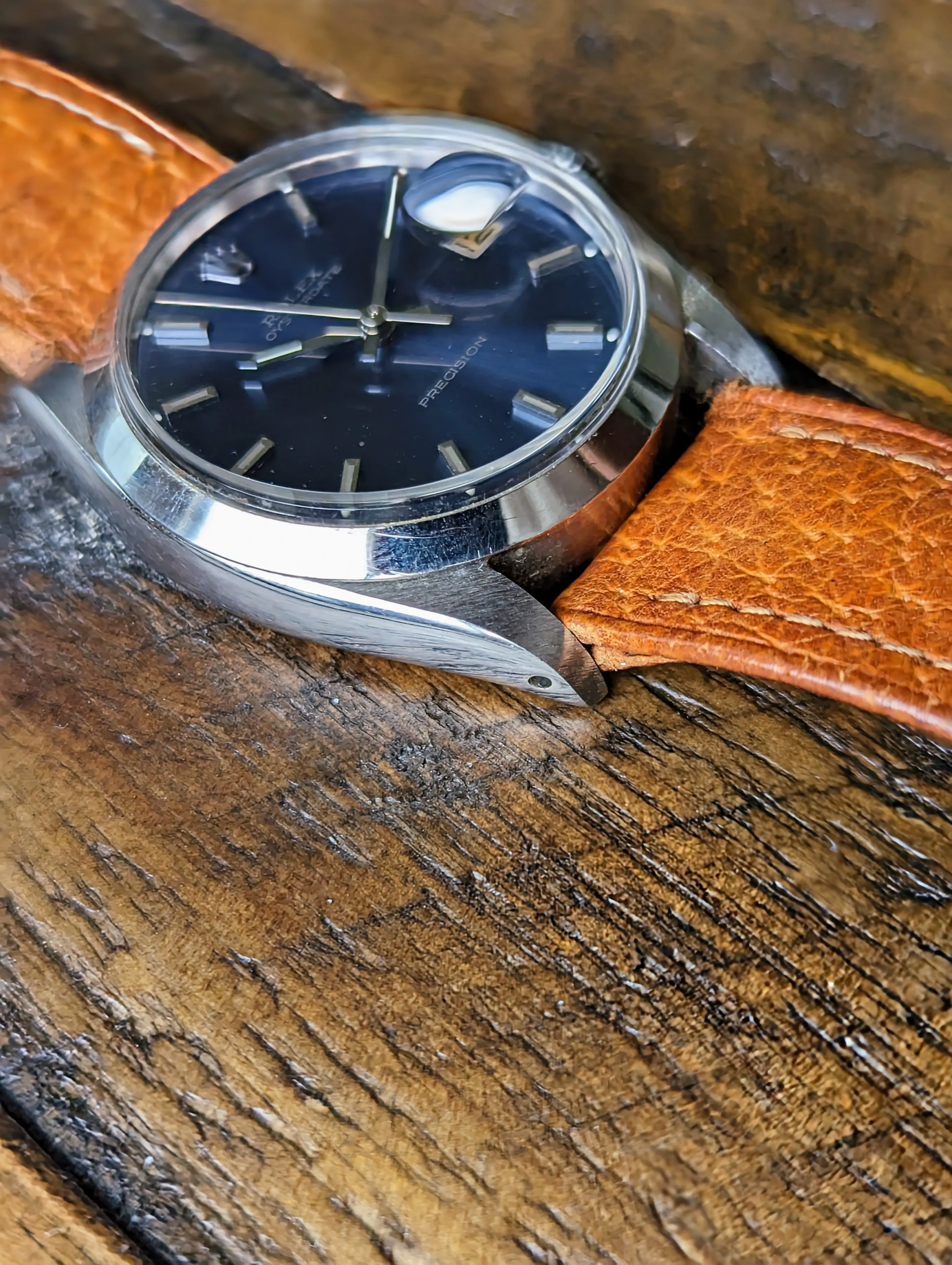 Rolex Oysterdate 6694  - Blue Dial