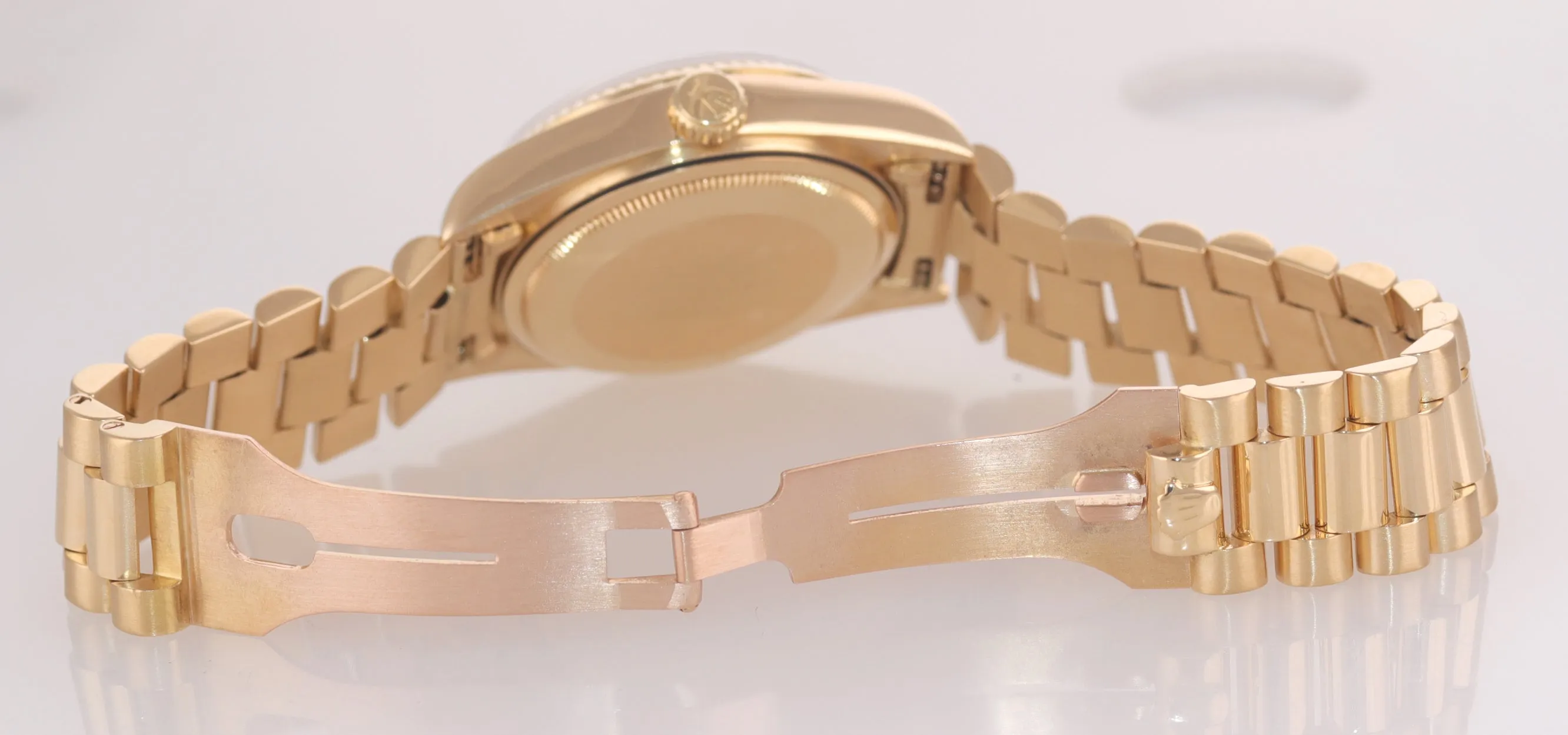 Rolex President Day Date 36mm 18038 18k Yellow Gold White Roman Quickset Watch