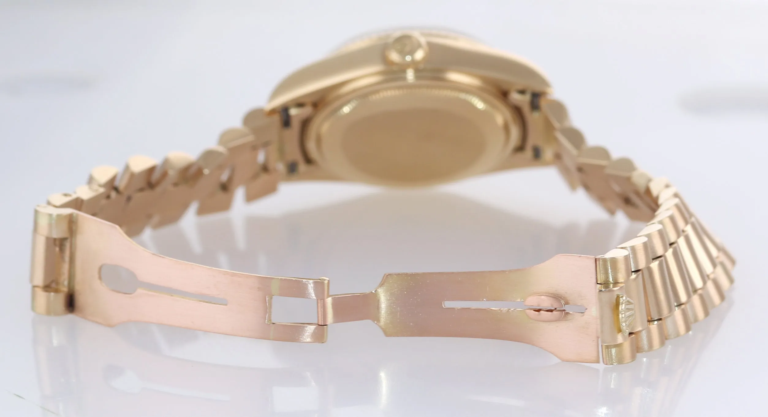 Rolex President Day Date 36mm 18038 Yellow Gold Champagne Stick Quickset Watch