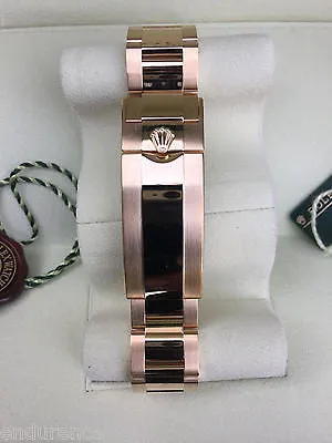 ROLEX SUBMARINER 18K GOLD BLUE BEZEL GOLD SERTI DIAL BLUE SAPPHIRES 116618