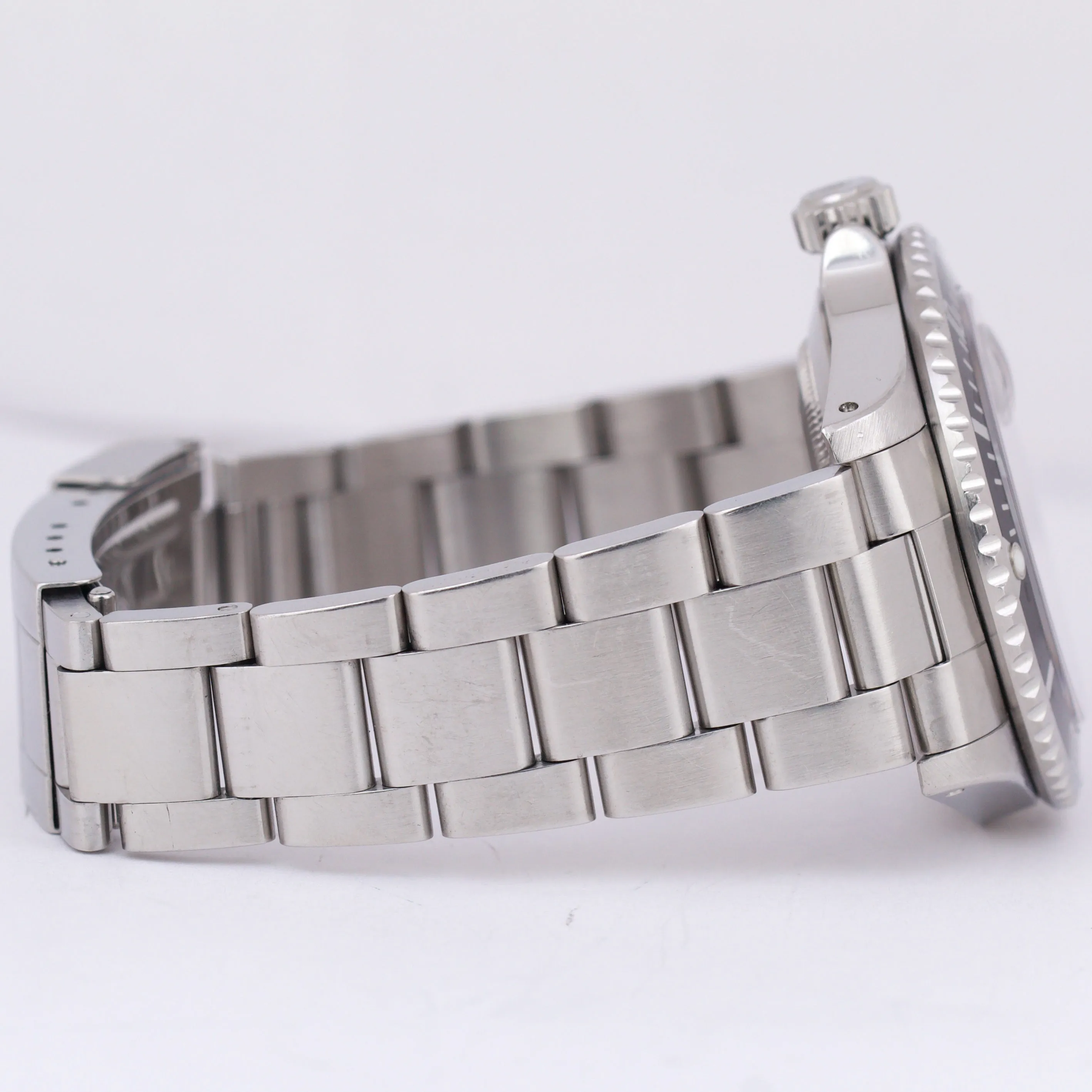 Rolex Submariner Date Black SWISS ONLY Stainless Steel 40mm Oyster 16610 Watch