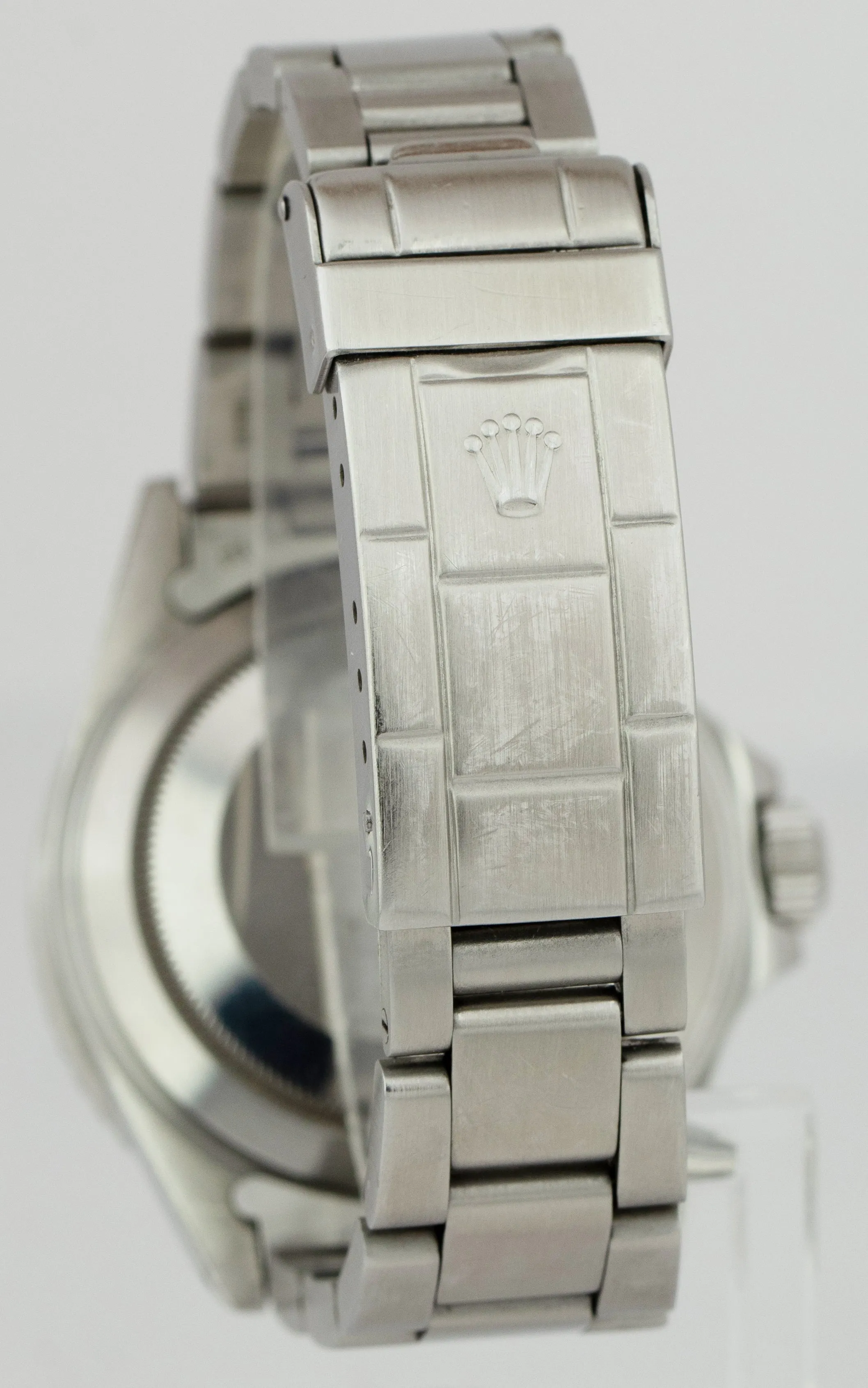 Rolex Submariner Date Stainless Steel 40mm Patina Oyster Watch 16800 BOX PAPERS
