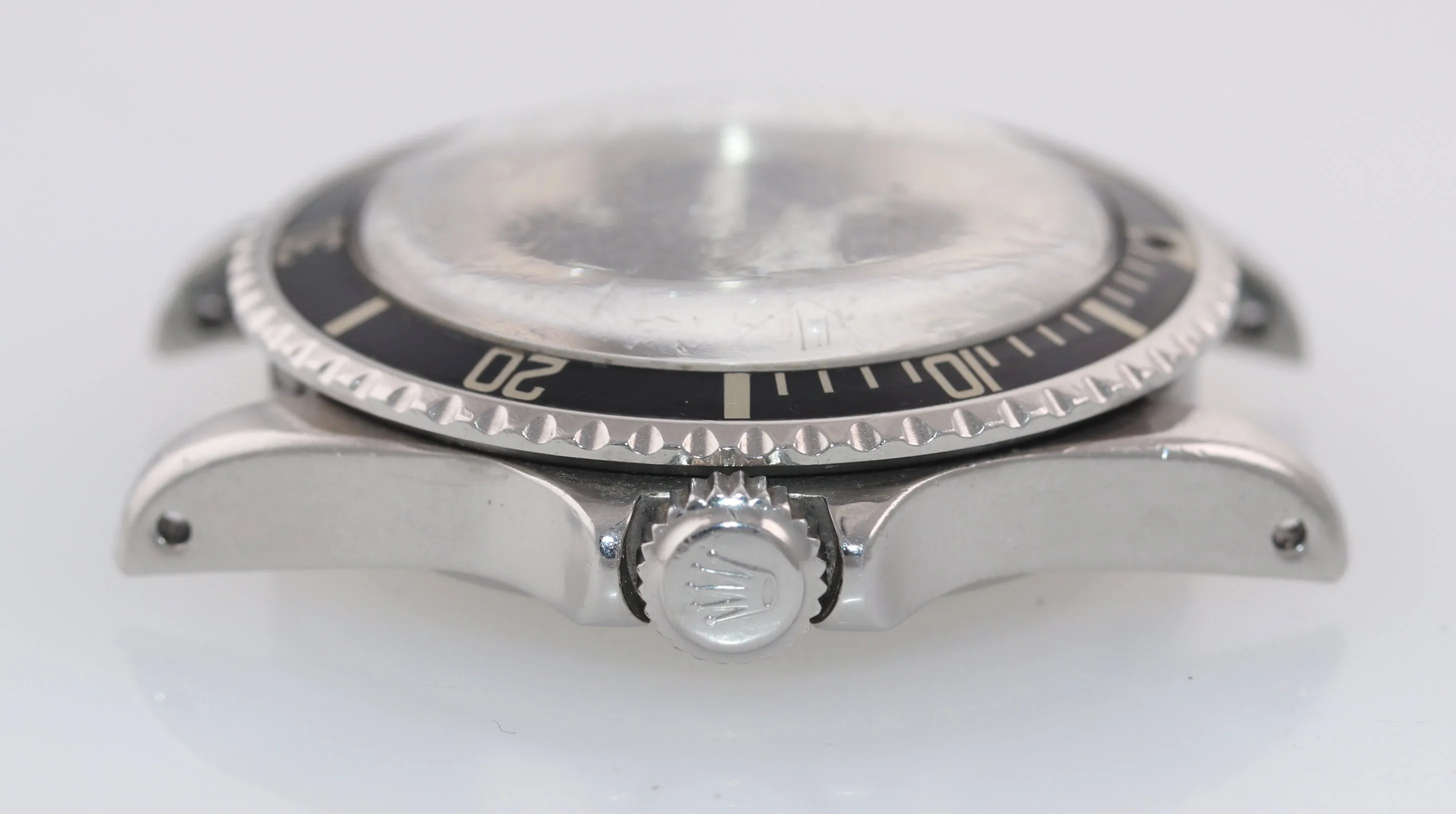Rolex Submariner Vintage 5512 Matte Maxi Black Stainless Steel Watch 40mm