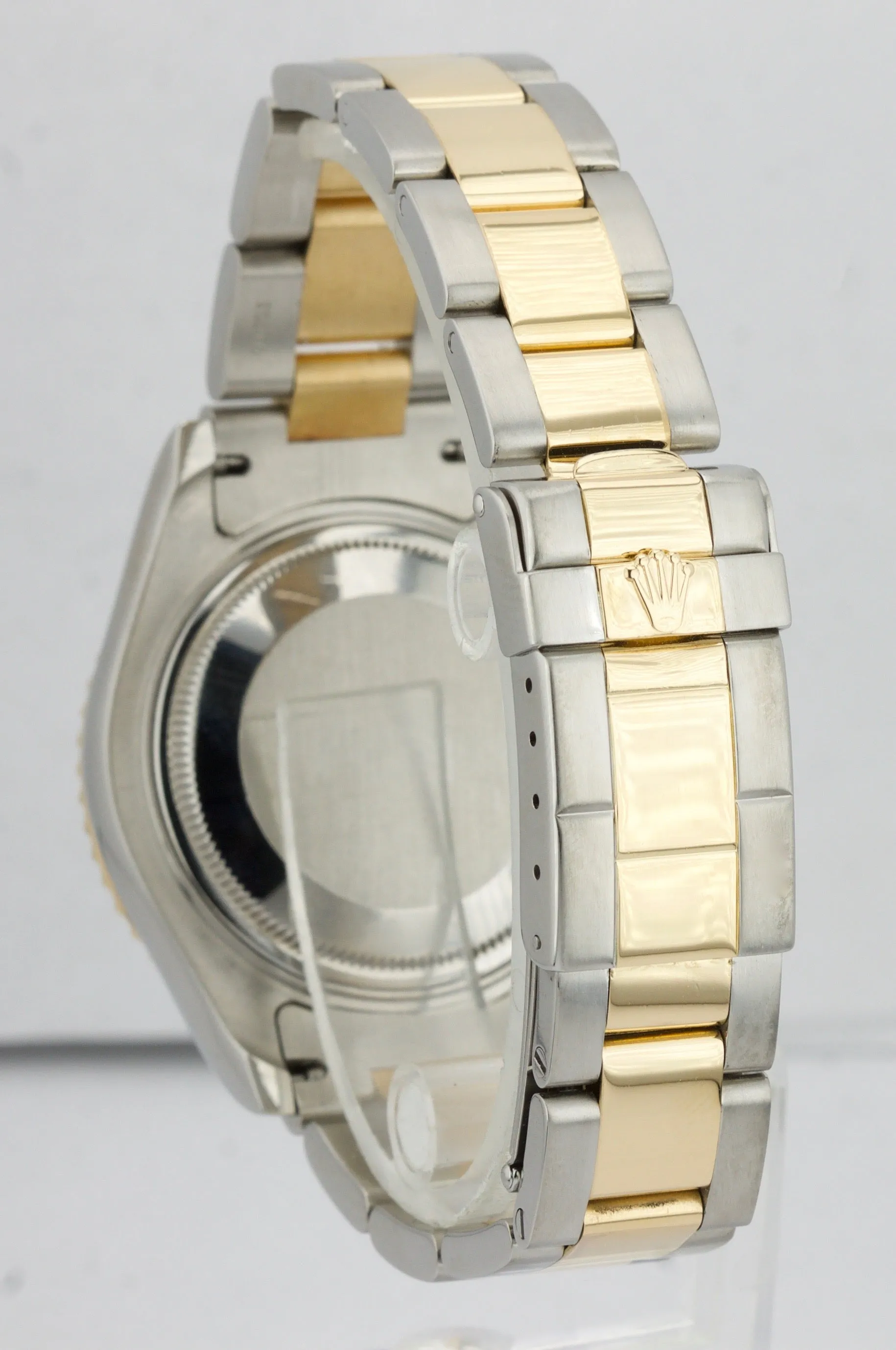 Rolex Yacht-Master 68623 Blue T 35mm SWISS MADE LUME 18K Two Tone Gold Watch