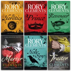 Rory Clements John Shakespeare Series: 6-Book Collection Set