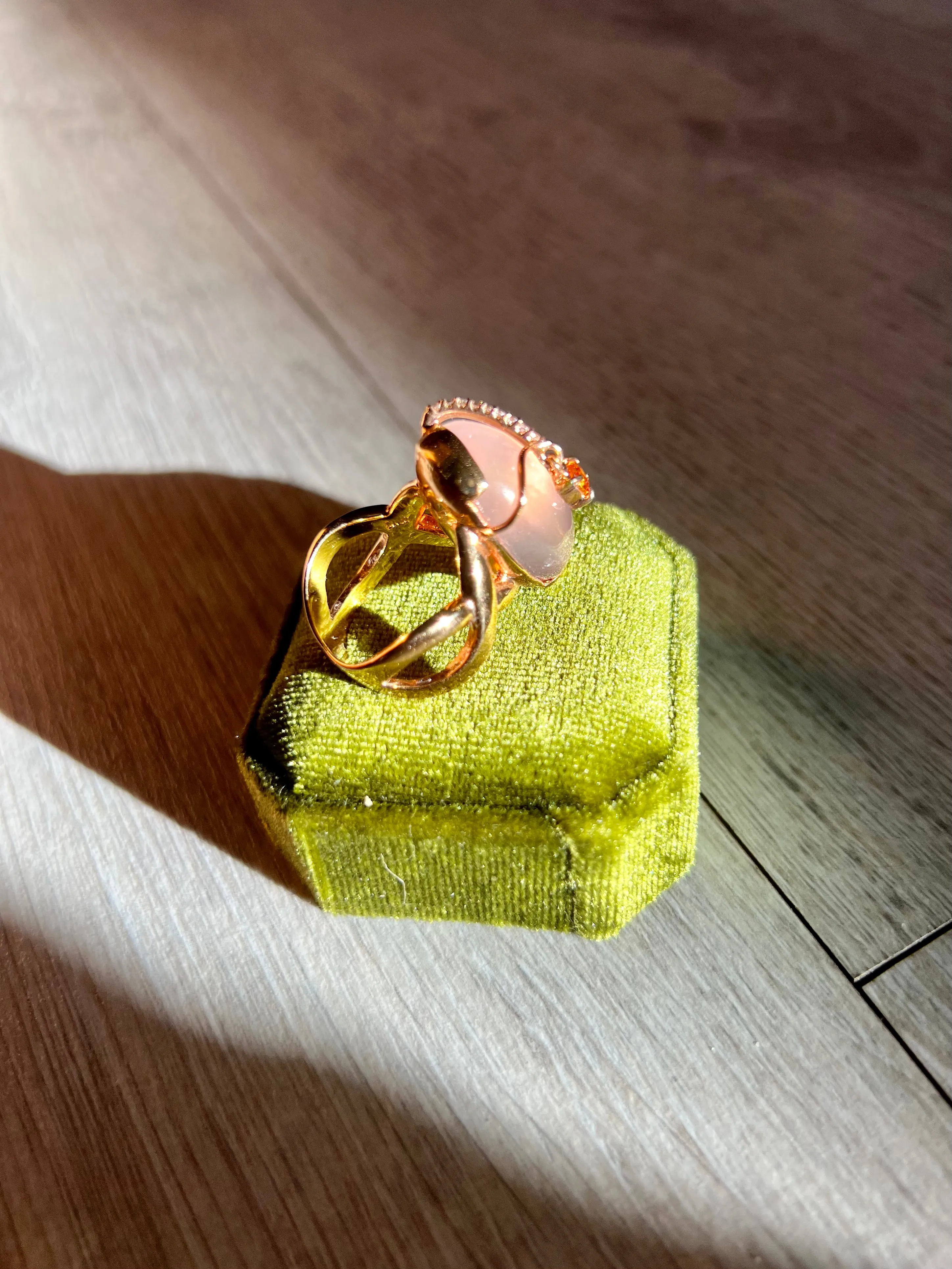 Rosé All Day Cocktail Ring