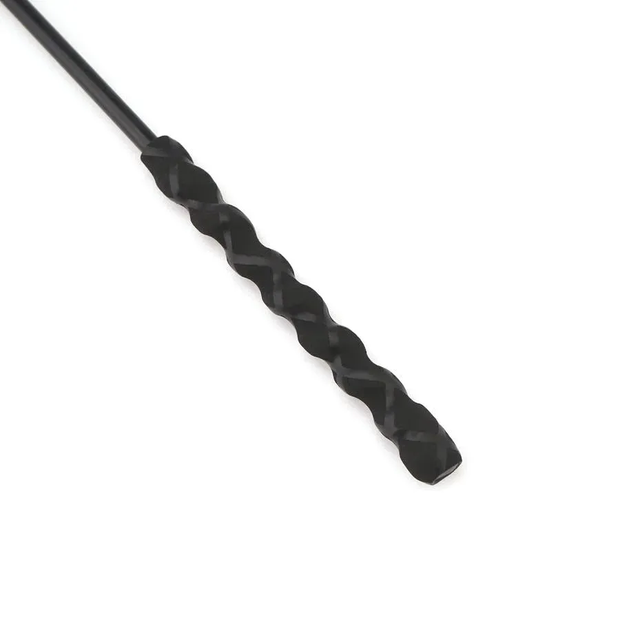 Rose Gold Memory Foam Short Leather Riding Crop