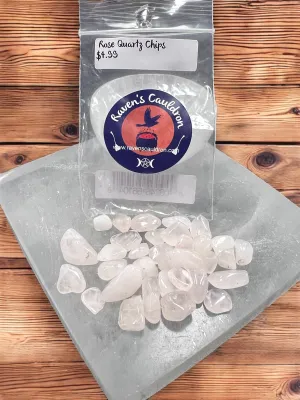 Rose Quartz Gemstone Chips