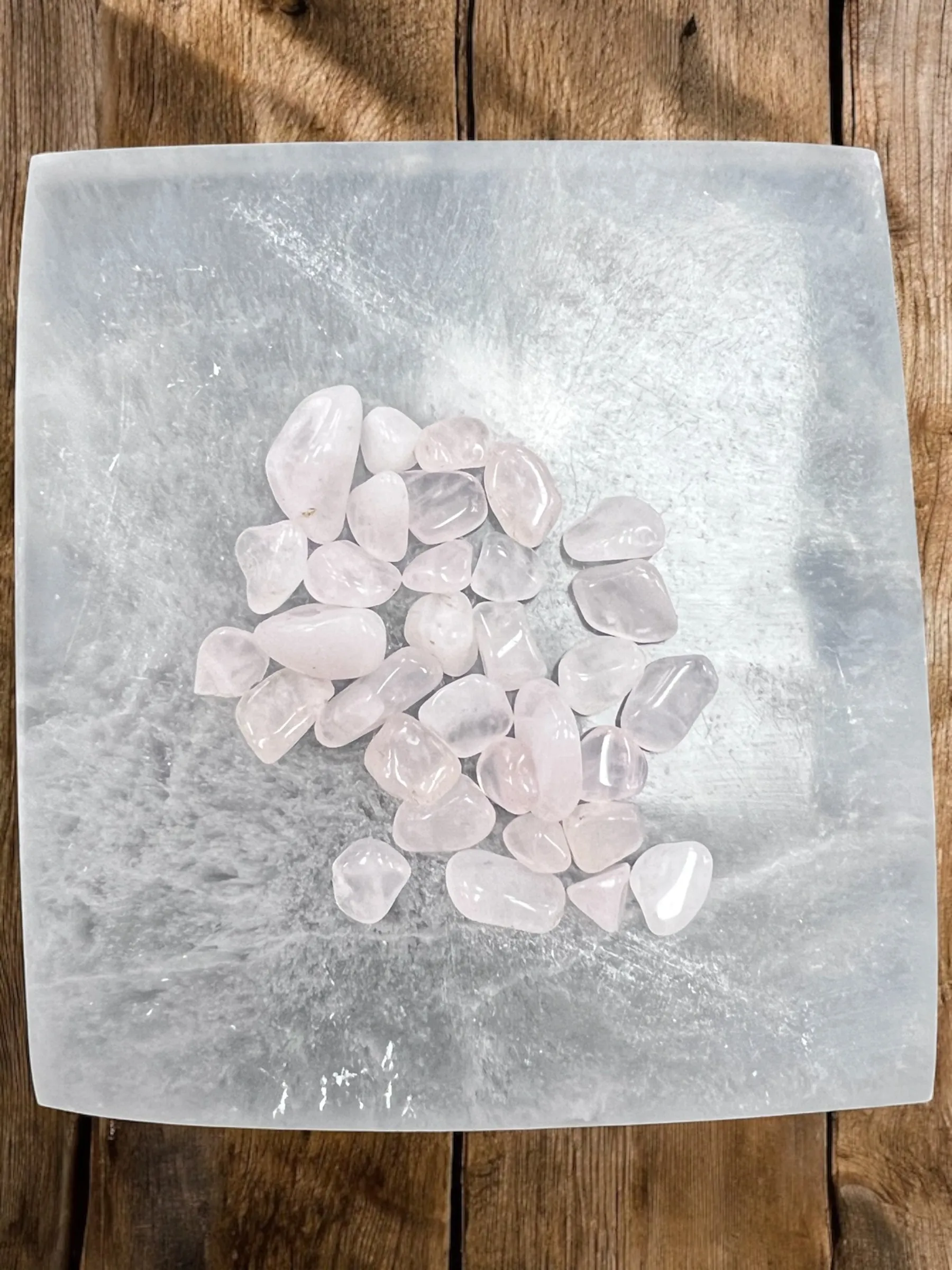 Rose Quartz Gemstone Chips