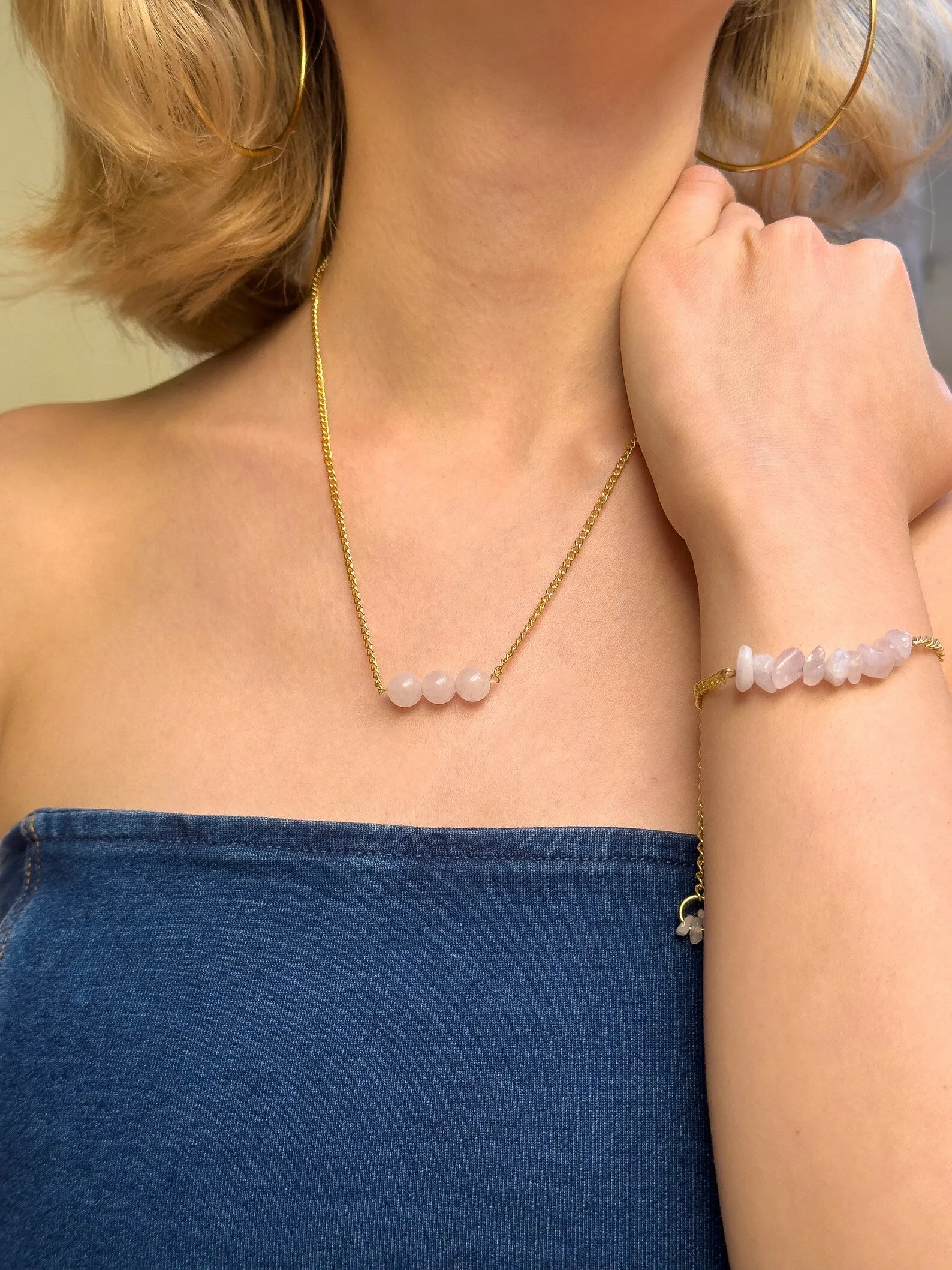 Rose Quartz Necklace