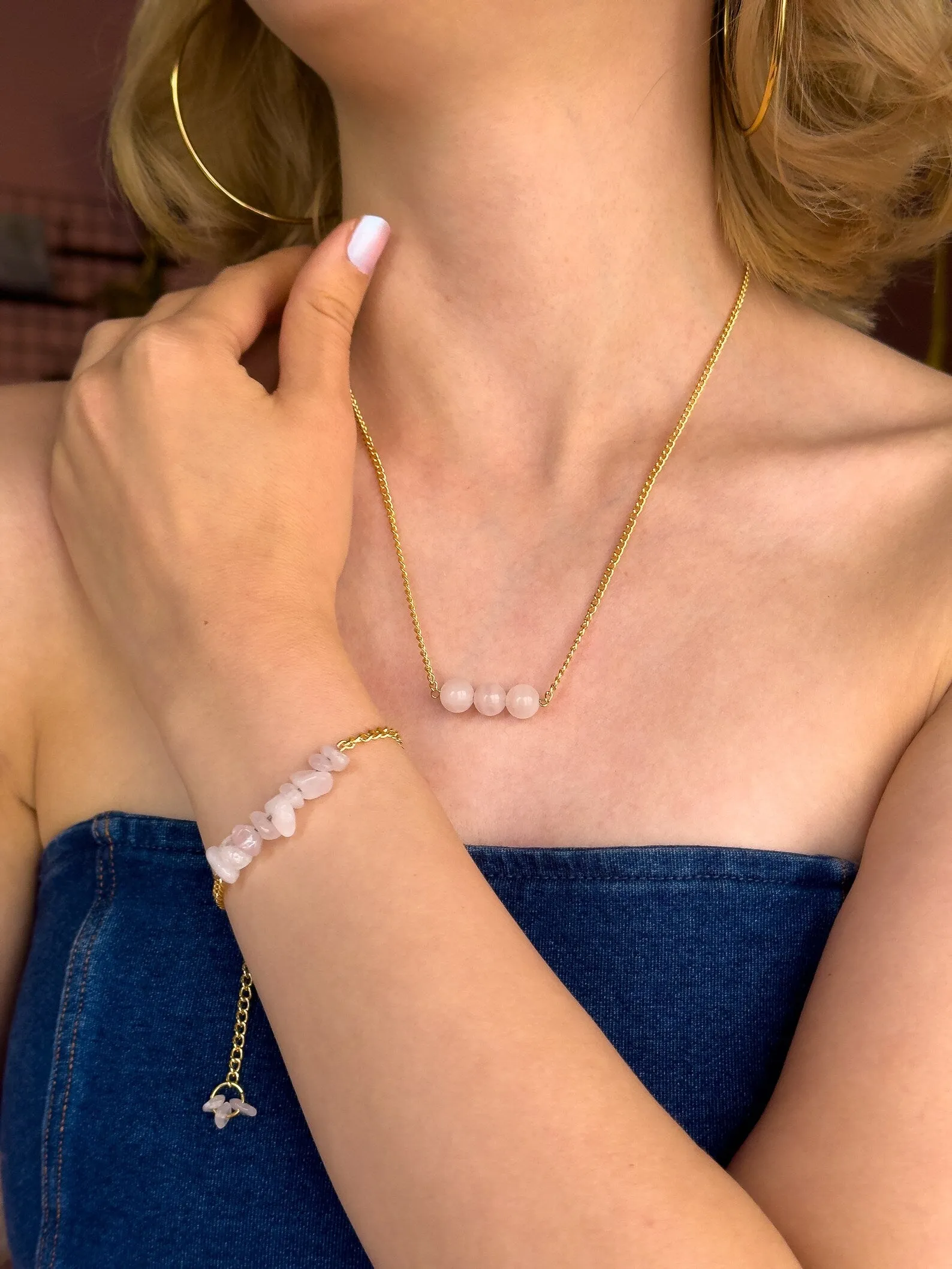 Rose Quartz Necklace