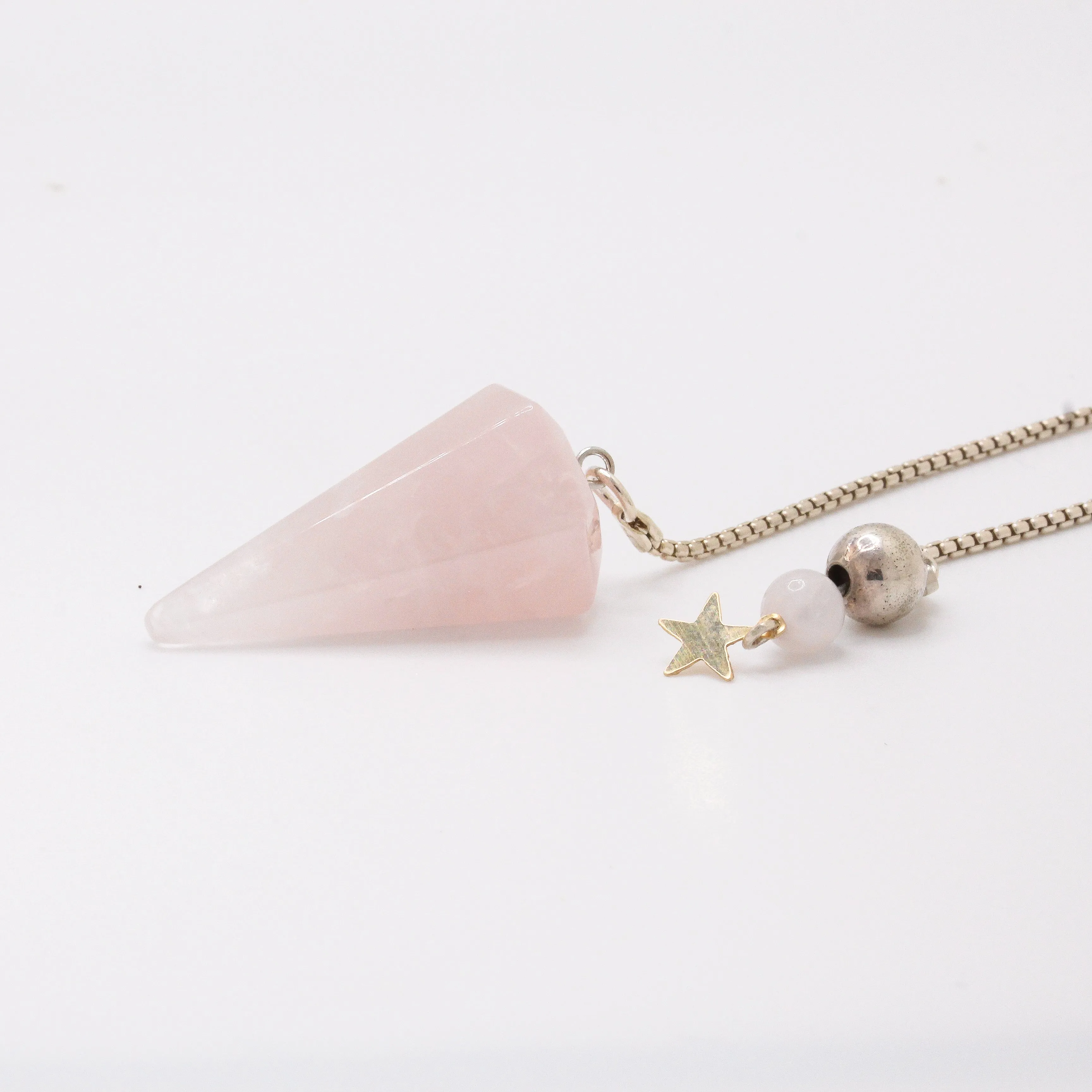 ROSE QUARTZ PENDULUM