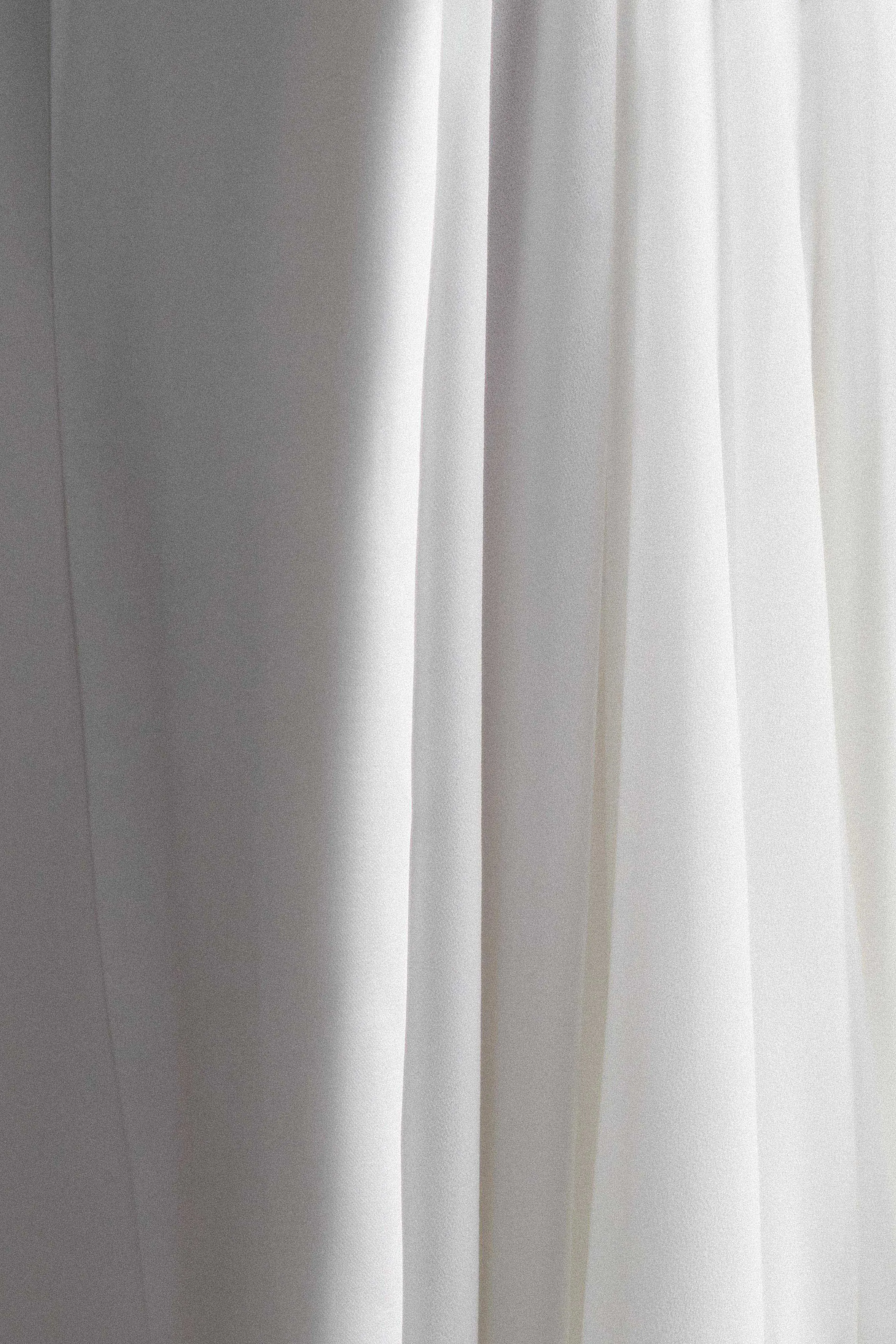 Rosella Satin Strapless Maxi Dress - White