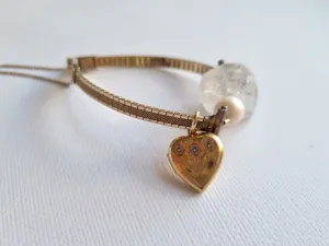 roses and thorns | vintage watch band bracelet