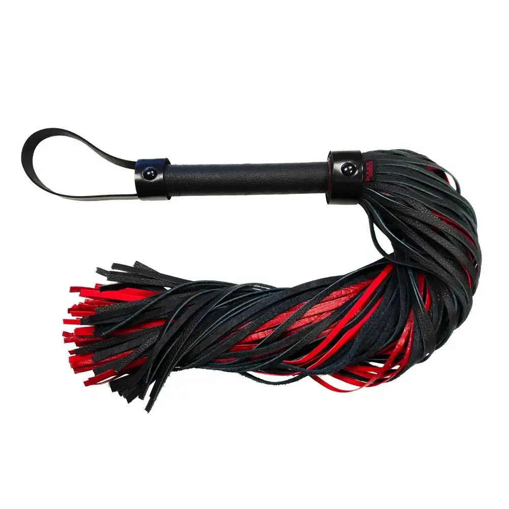 Rouge Garments Leather Bondage Flogger for Bdsm Couples