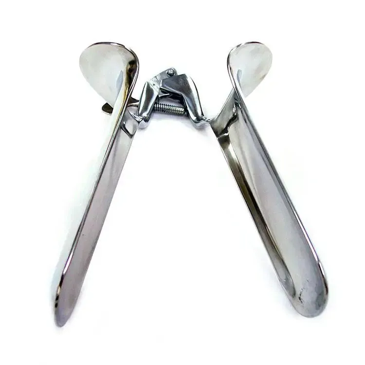 Rouge Garments Stainless Steel Silver Large Speculum for Her