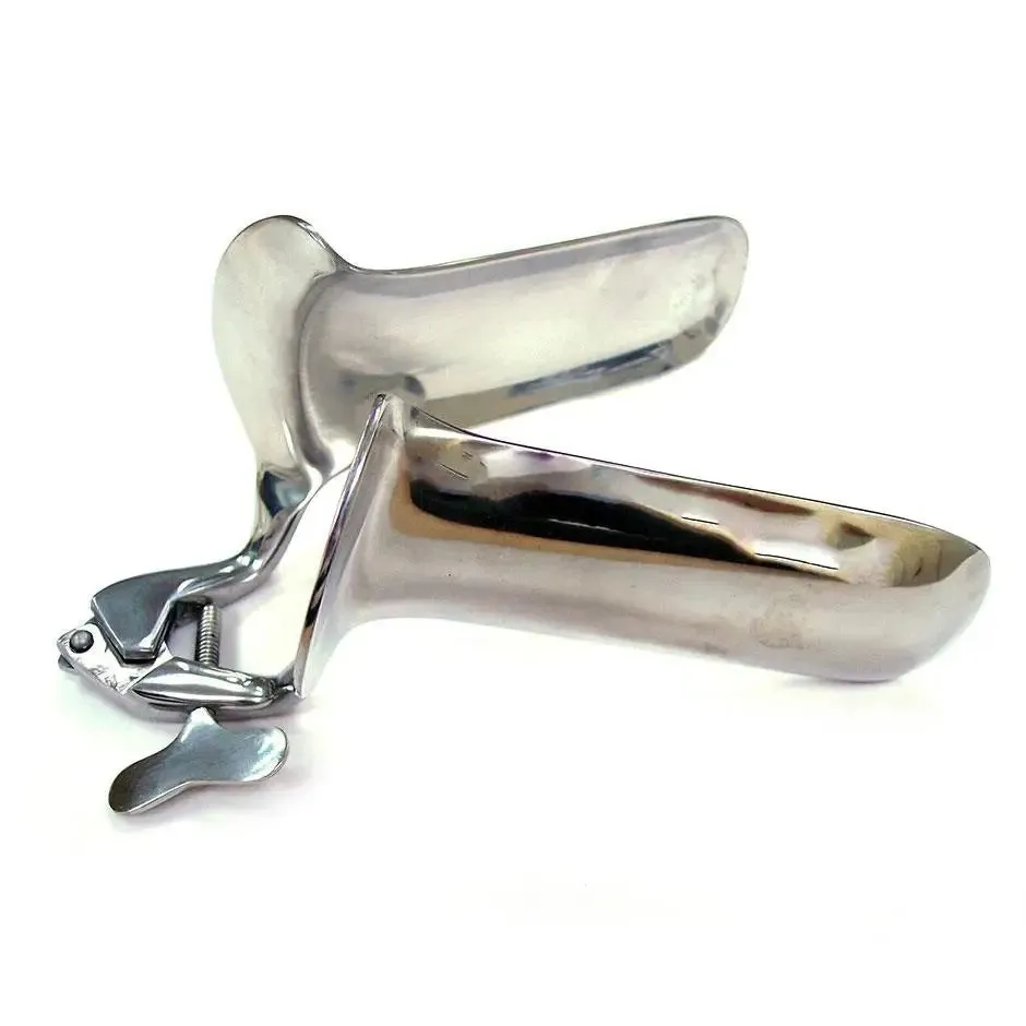 Rouge Garments Stainless Steel Silver Large Speculum for Her
