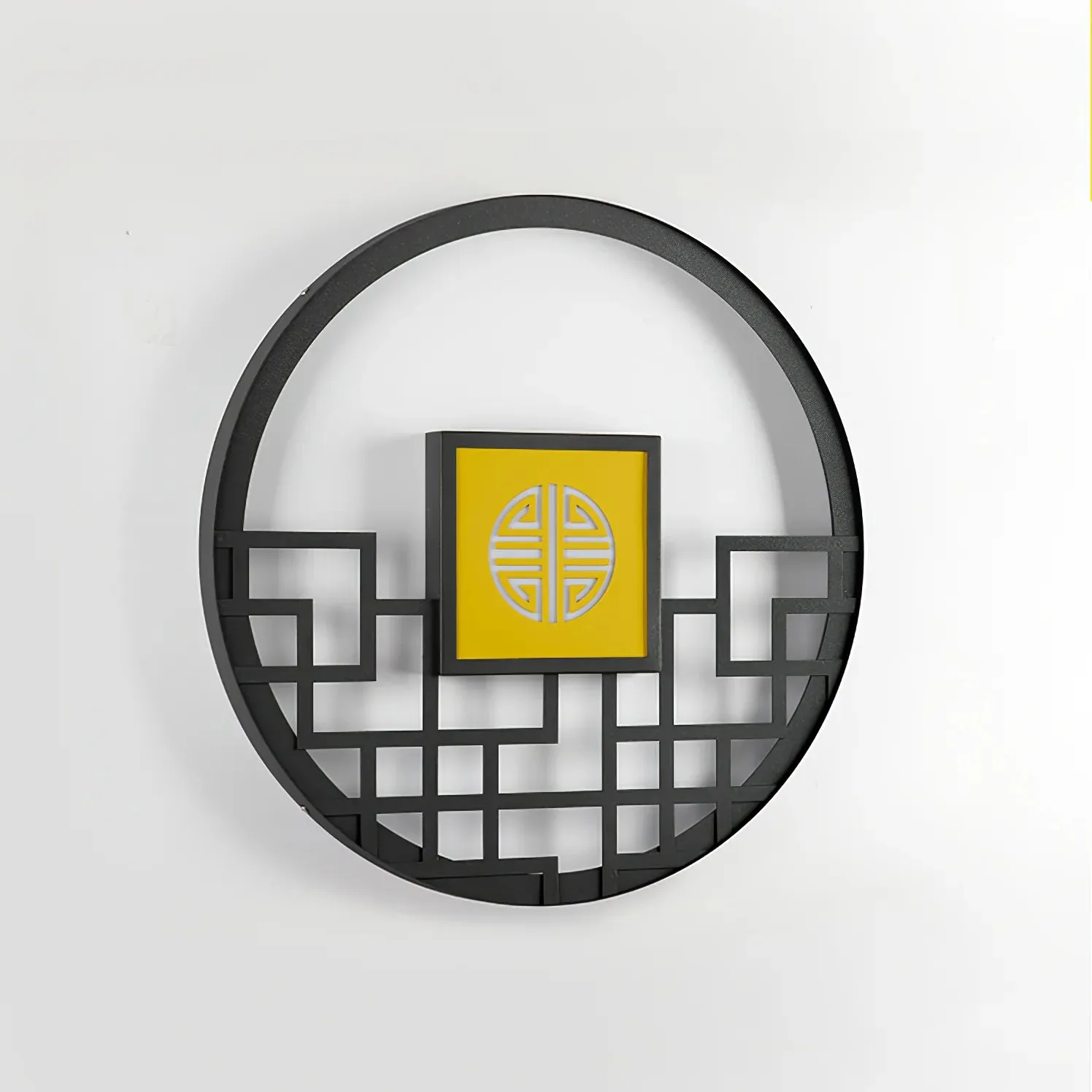 Round Garden Wall Lamp