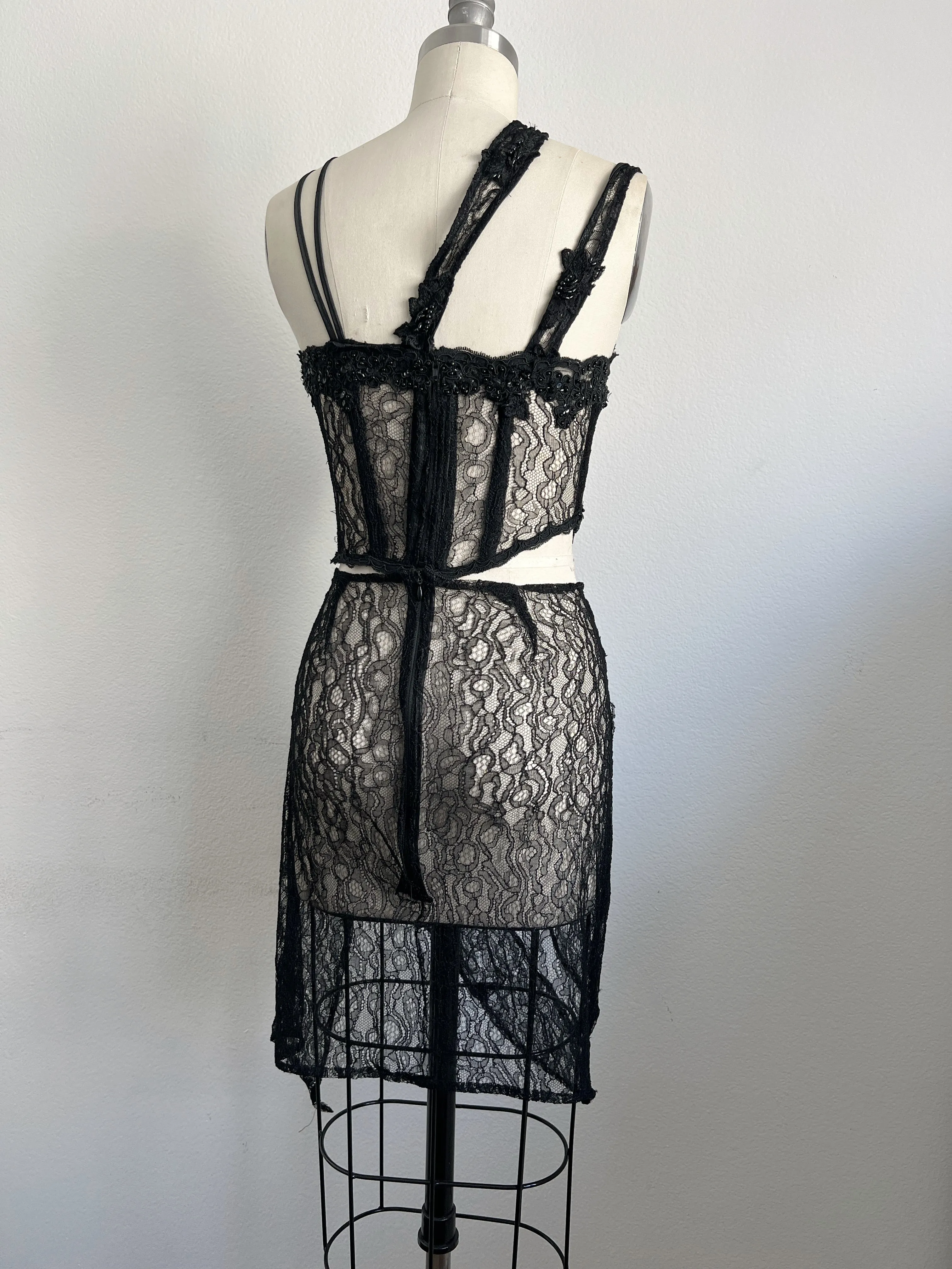 Ruffle Skirt With Split Sewing Pattern