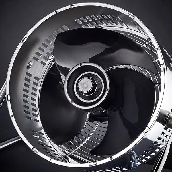 Russell Hobbs 25cm 80w Chrome Vintage Desk Fan RHVDF02
