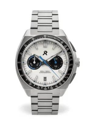 RZE VALOUR CRUSADER WHITE TITANIUM WATCH Bracelet
