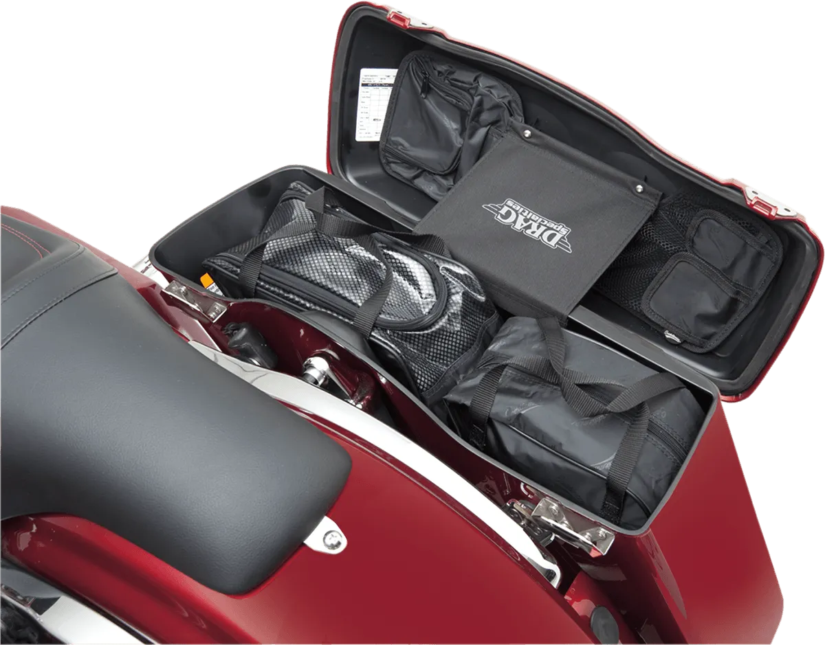 Saddlemen 3501-0713 Saddlebag Lid Organizer Set for FLHT-Style Hard Saddlebag