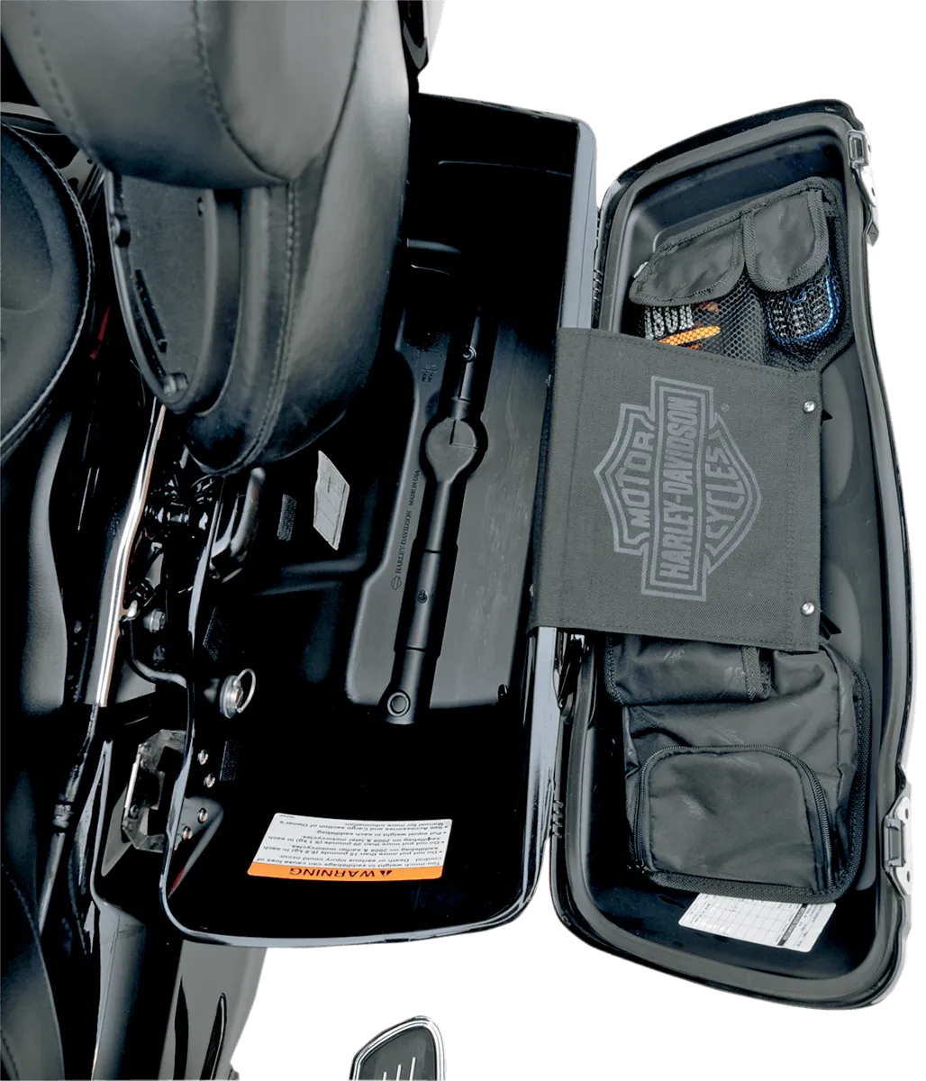 Saddlemen 3501-0713 Saddlebag Lid Organizer Set for FLHT-Style Hard Saddlebag