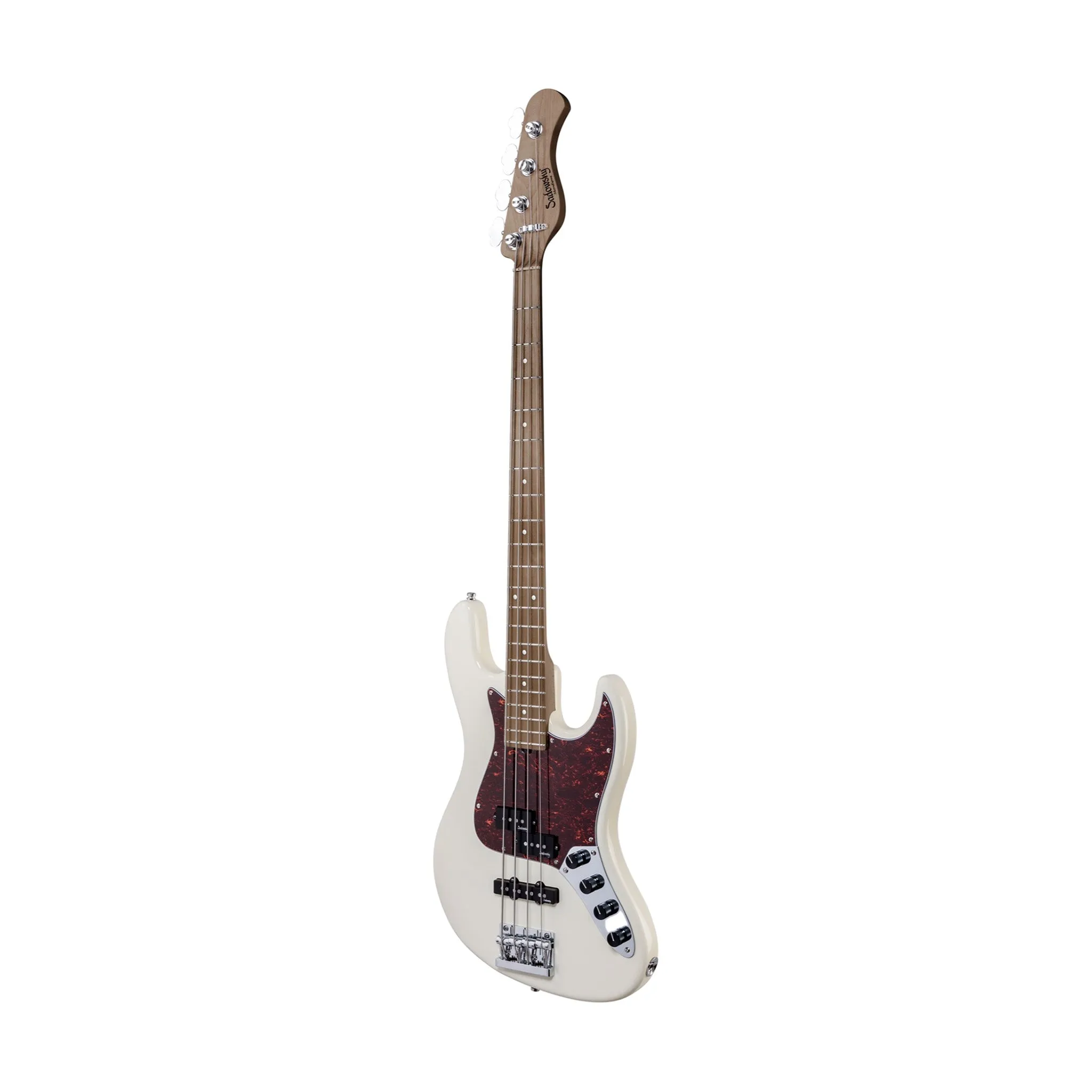 Sadowsky MetroExpress 21-fret Hybrid PJ 4-String Bass Guitar, Maple FB, Olympic White