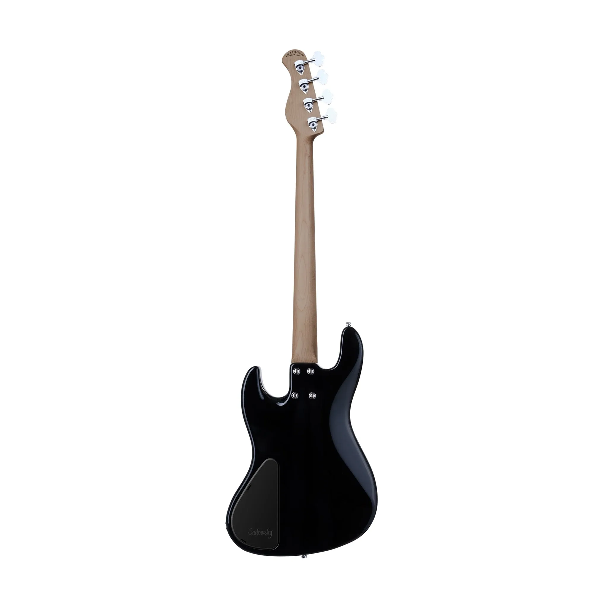 Sadowsky MetroExpress 21-fret Hybrid PJ 4-String Bass Guitar, Morado FB, Black